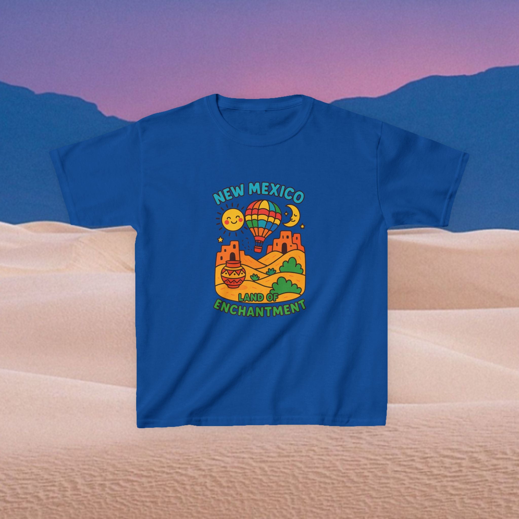 New Mexico Kids Tee, Fun Kids T-Shirt, Adventure Shirt for Children