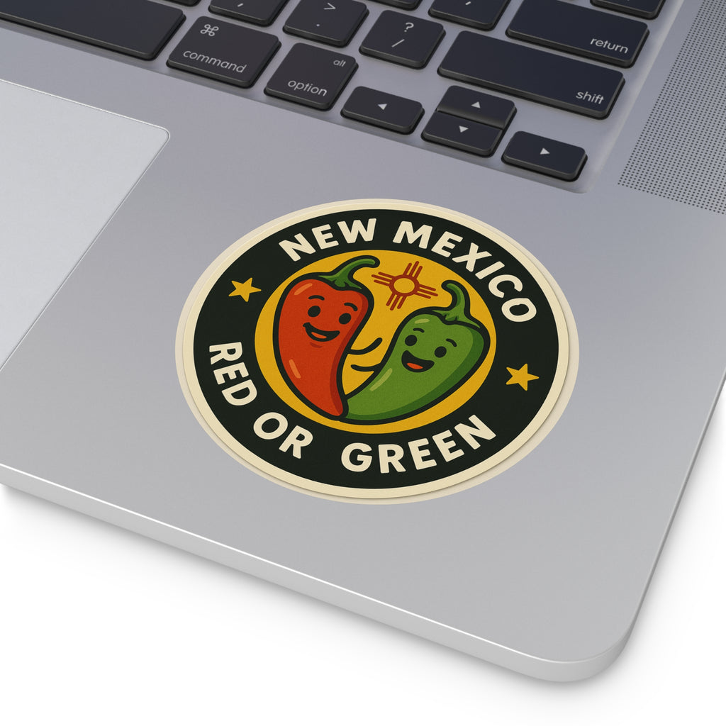 New Mexico Red Chili sticker, New Mexico, Green Chile