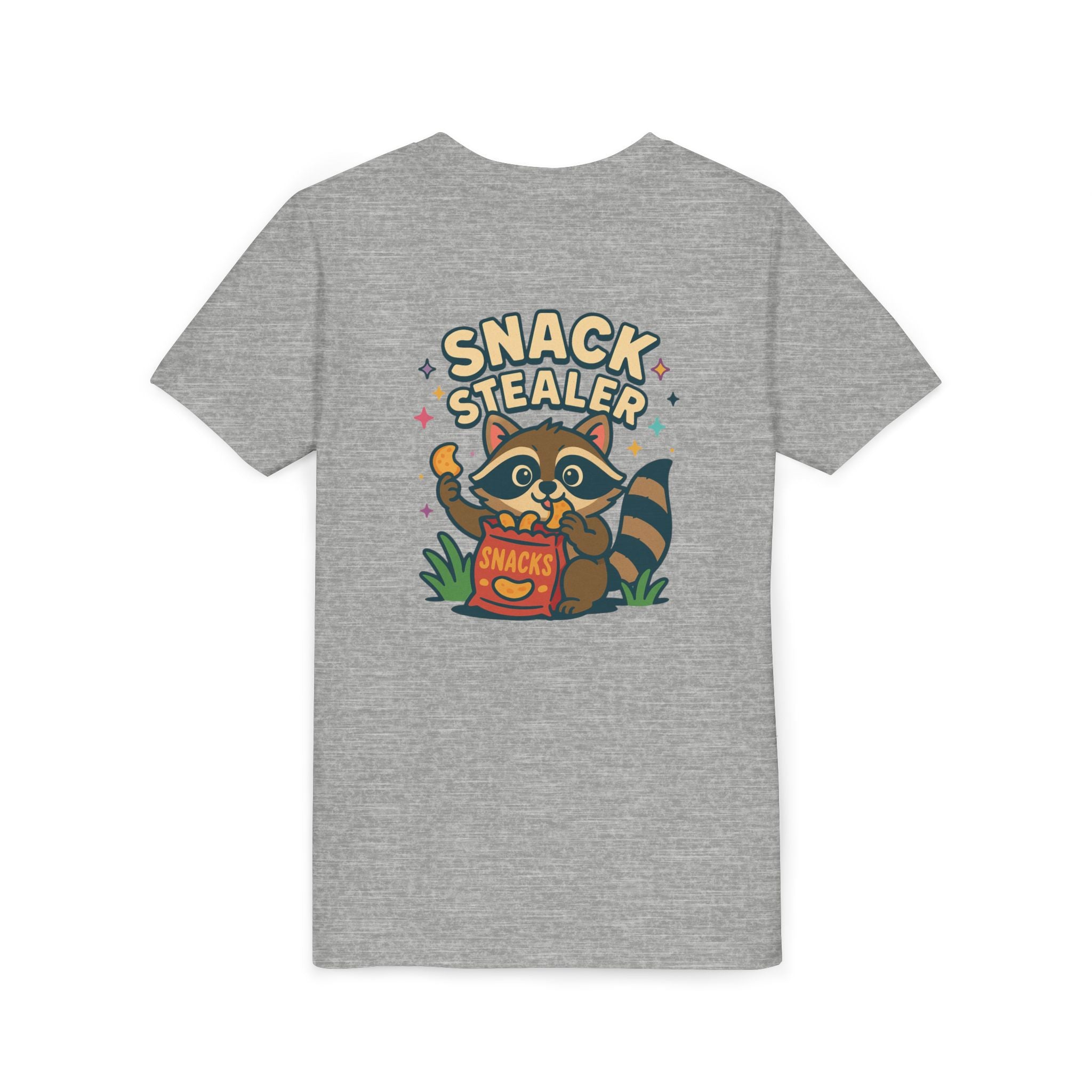 Raccoon Youth Tee featuring 'Snack Stealer' Raccoon Design