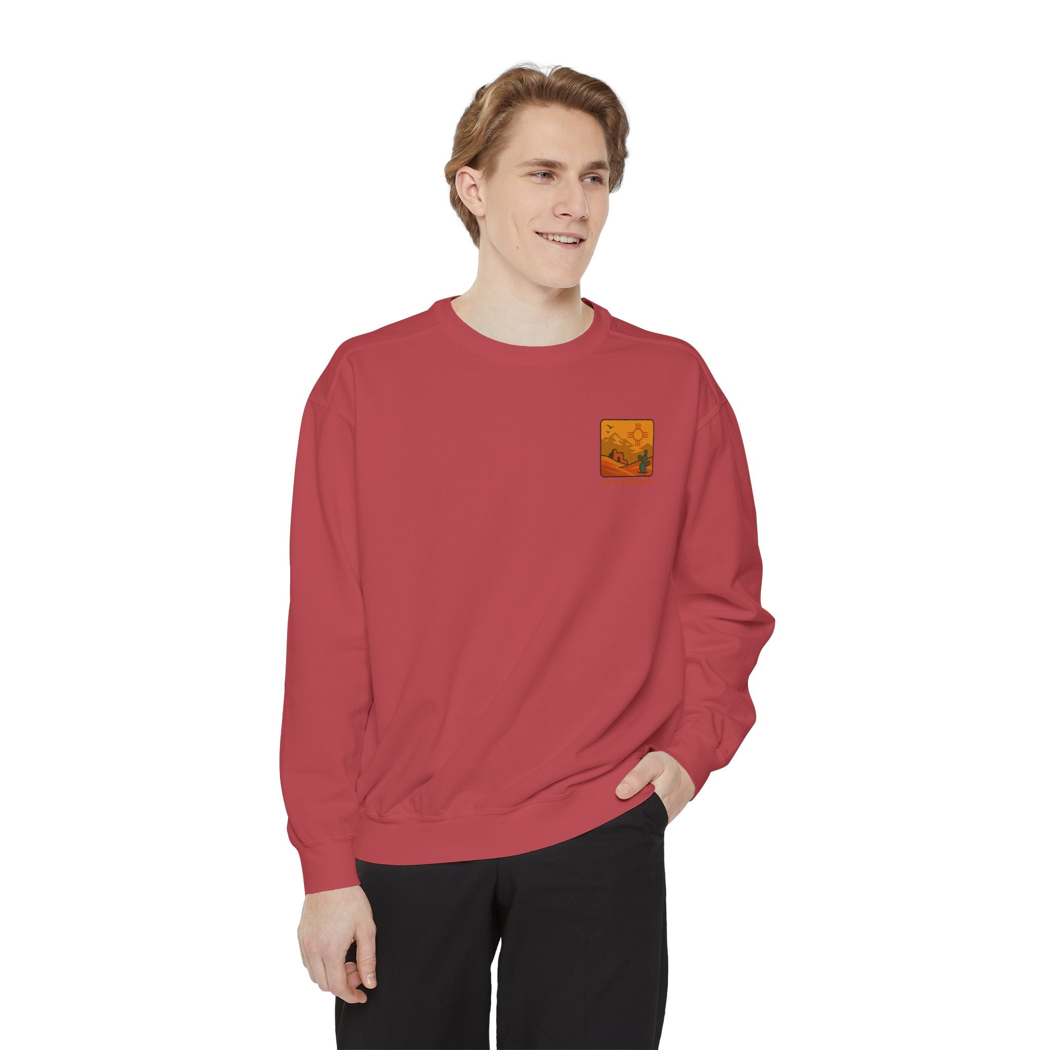 Desert Dreamers Unisex Sweatshirt - New Mexico Vibes, Travel Gift, Cozy Apparel, Cactus Chic, Retro Southwest Style