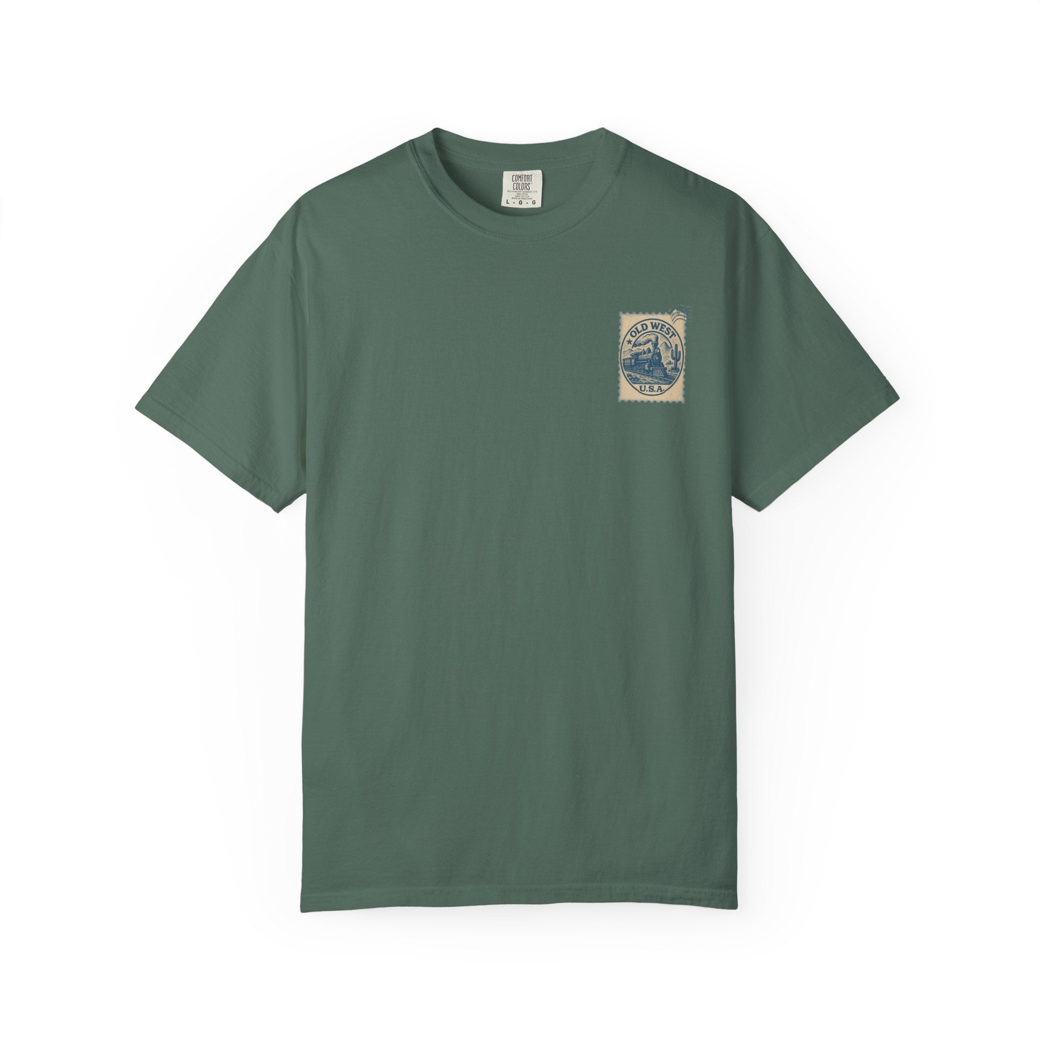 Vintage Old West Graphic Tee, Unisex Retro T-Shirt, Train Lover Gift, Western Style Shirt, Travel Themed Apparel, Adventure Wear
