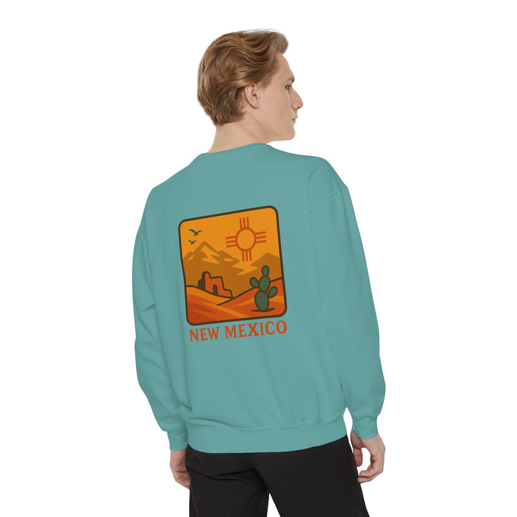 Desert Dreamers Unisex Sweatshirt - New Mexico Vibes, Travel Gift, Cozy Apparel, Cactus Chic, Retro Southwest Style
