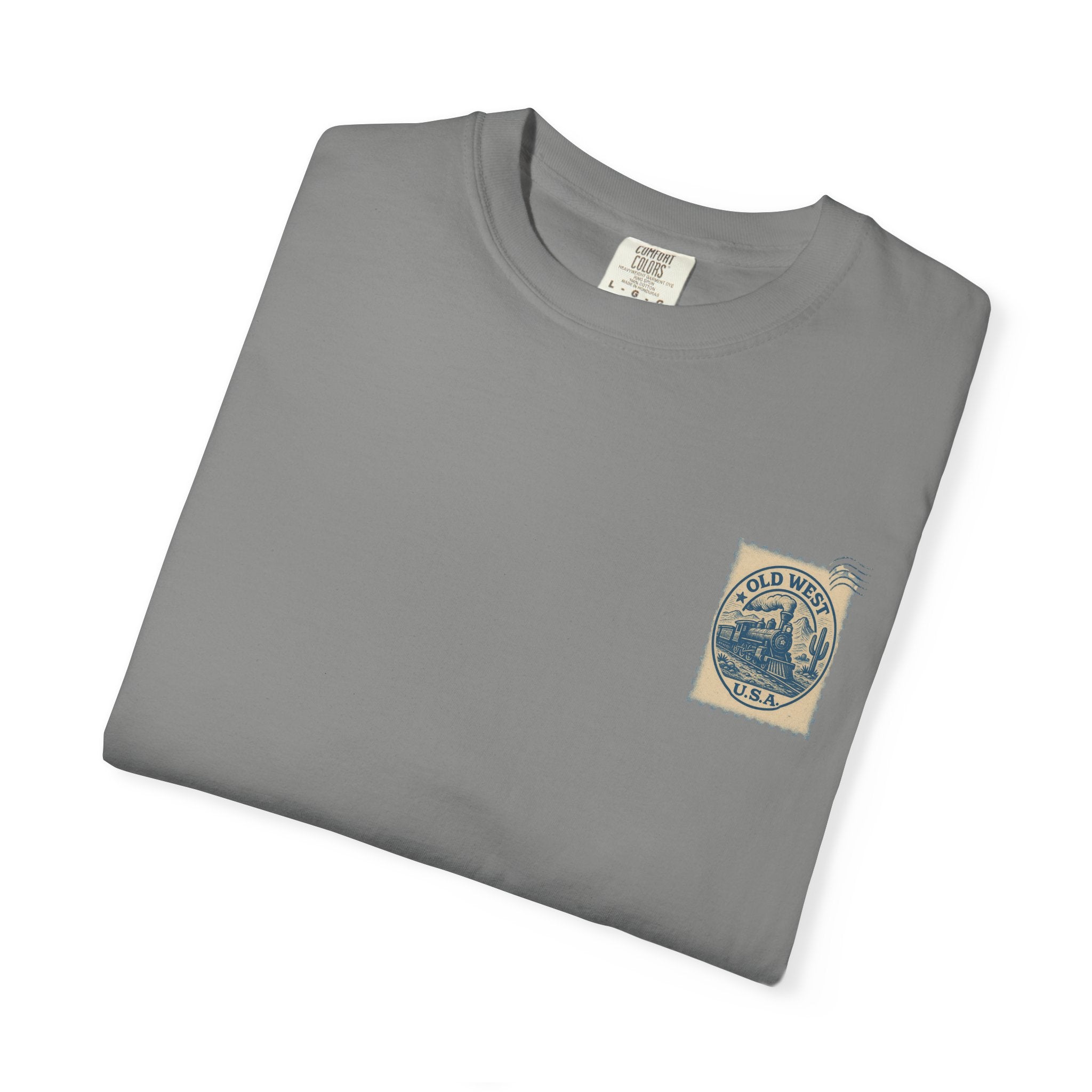 Vintage Old West Graphic Tee, Unisex Retro T-Shirt, Train Lover Gift, Western Style Shirt, Travel Themed Apparel, Adventure Wear