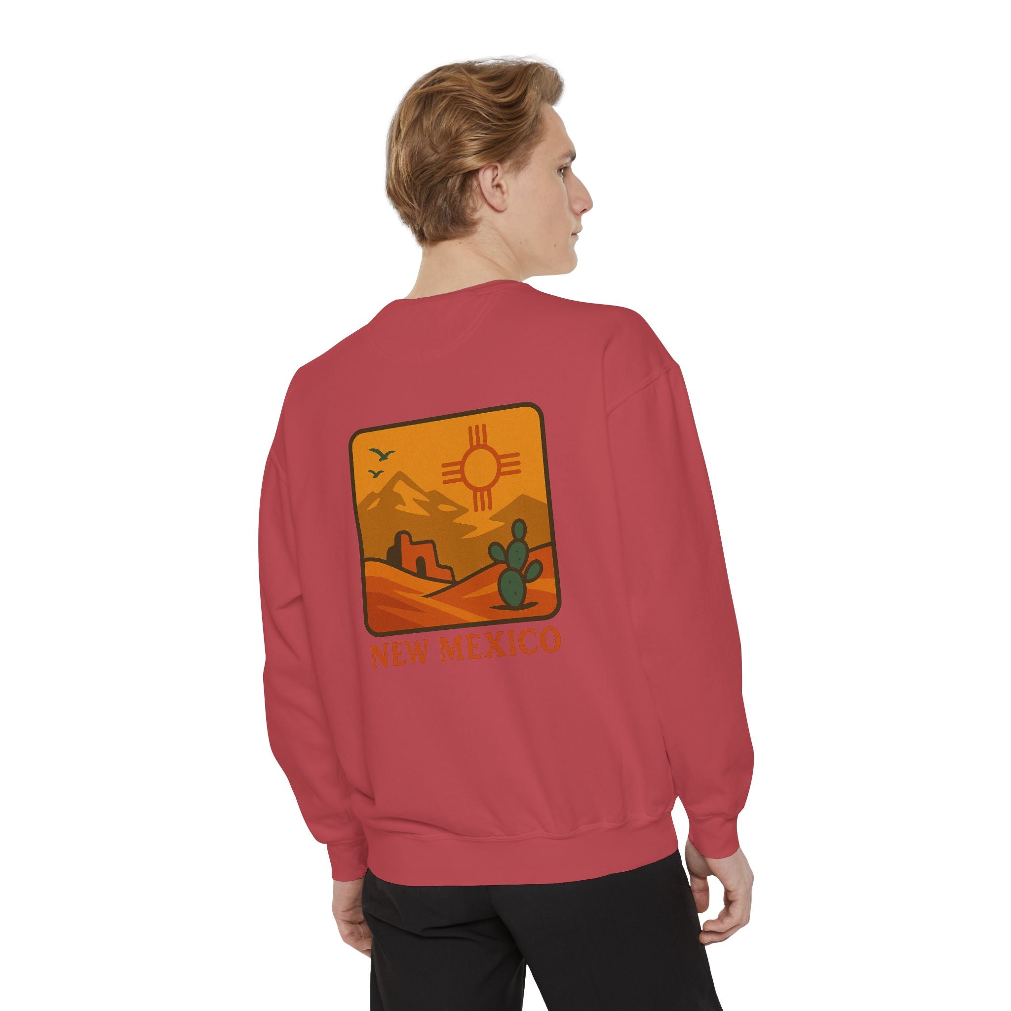 Desert Dreamers Unisex Sweatshirt - New Mexico Vibes, Travel Gift, Cozy Apparel, Cactus Chic, Retro Southwest Style