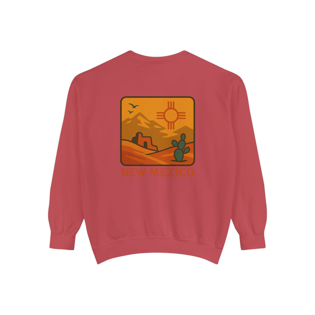 Desert Dreamers Unisex Sweatshirt - New Mexico Vibes, Travel Gift, Cozy Apparel, Cactus Chic, Retro Southwest Style