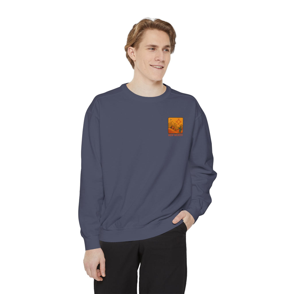 Desert Dreamers Unisex Sweatshirt - New Mexico Vibes, Travel Gift, Cozy Apparel, Cactus Chic, Retro Southwest Style
