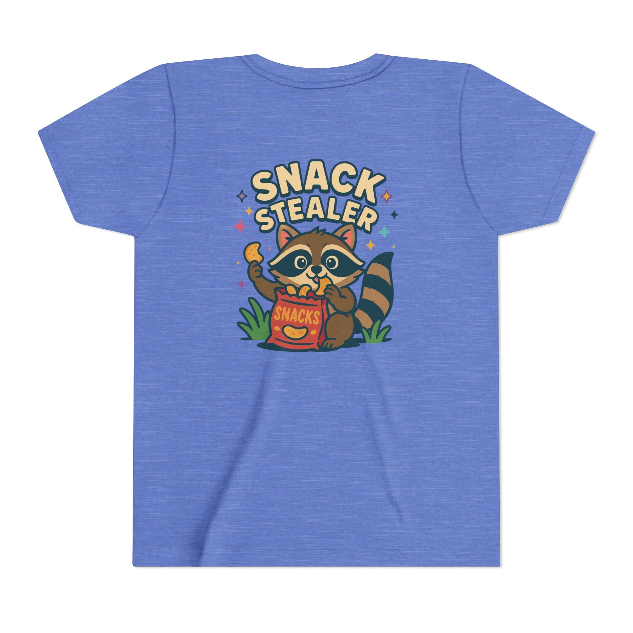 Raccoon Youth Tee featuring 'Snack Stealer' Raccoon Design