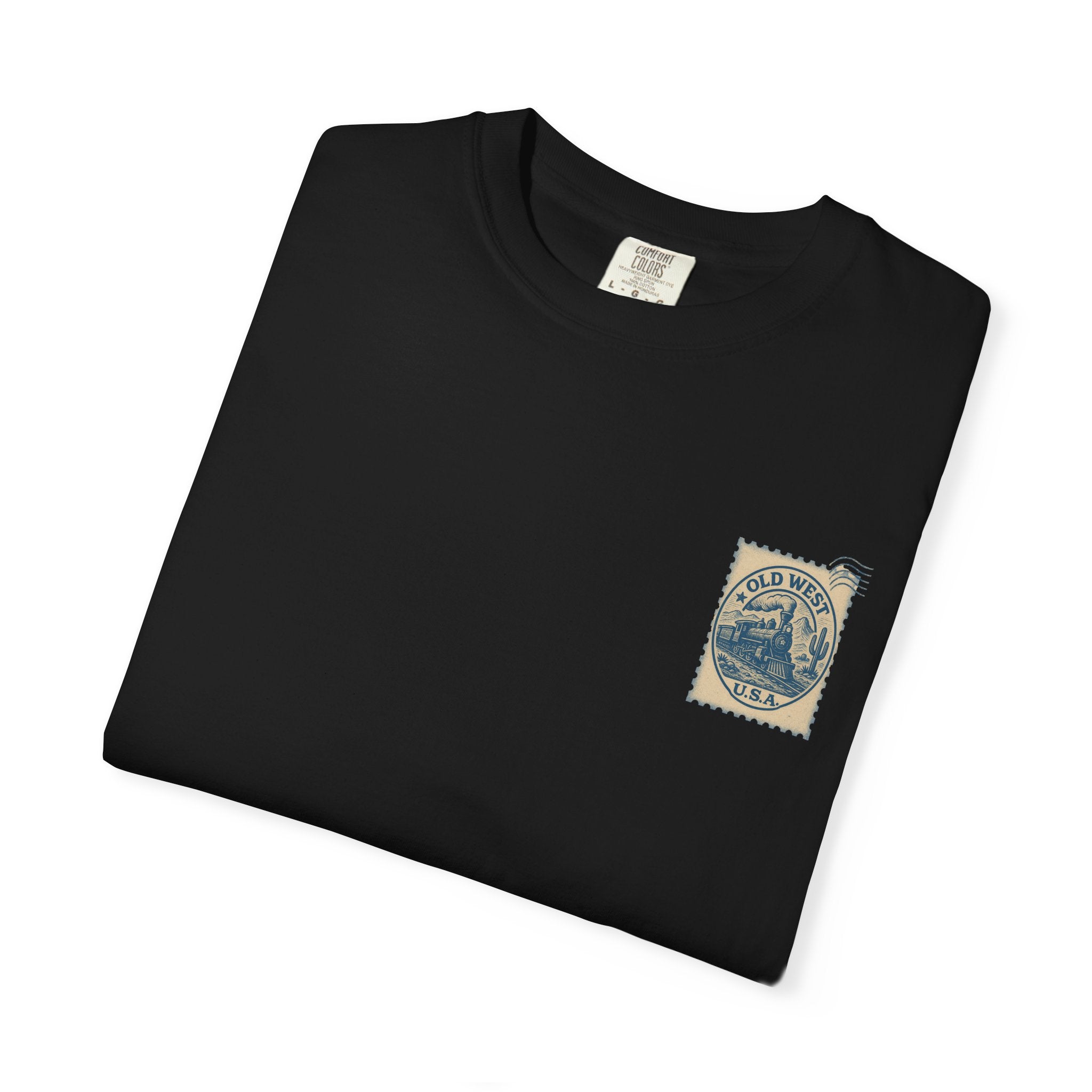 Vintage Old West Graphic Tee, Unisex Retro T-Shirt, Train Lover Gift, Western Style Shirt, Travel Themed Apparel, Adventure Wear