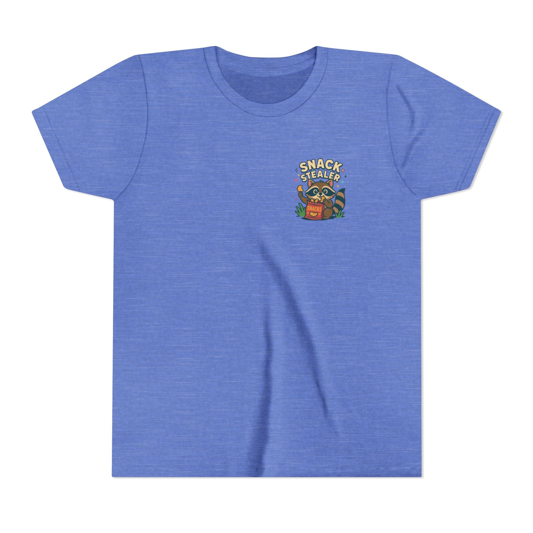 Raccoon Youth Tee featuring 'Snack Stealer' Raccoon Design