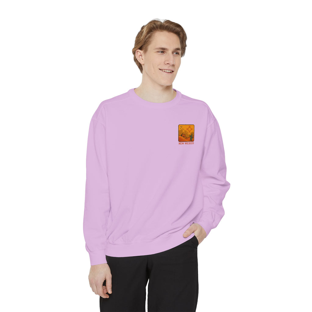 Desert Dreamers Unisex Sweatshirt - New Mexico Vibes, Travel Gift, Cozy Apparel, Cactus Chic, Retro Southwest Style