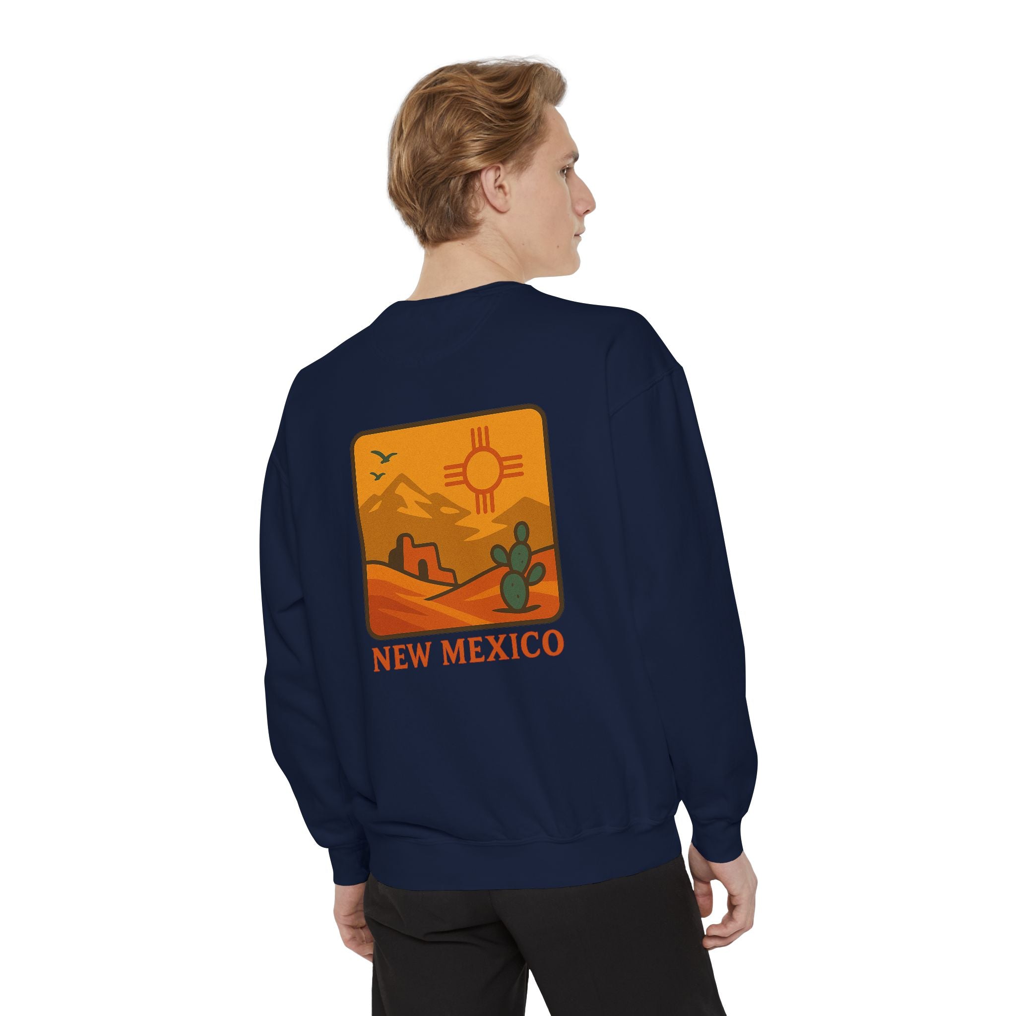 Desert Dreamers Unisex Sweatshirt - New Mexico Vibes, Travel Gift, Cozy Apparel, Cactus Chic, Retro Southwest Style