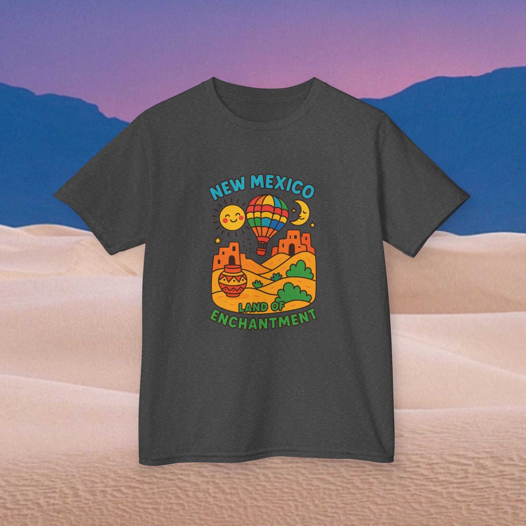 New Mexico Kids Tee, Fun Kids T-Shirt, Adventure Shirt for Children