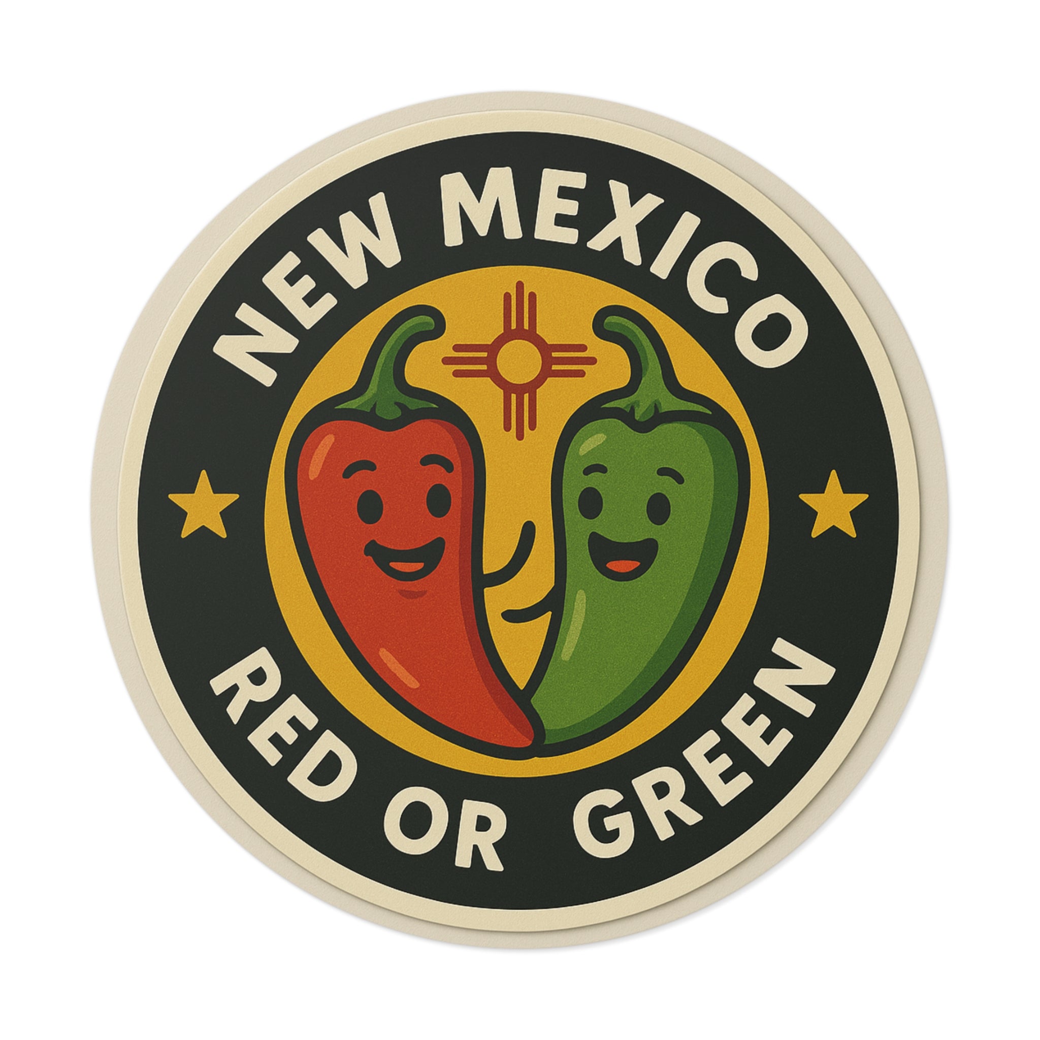 New Mexico Red Chili sticker, New Mexico, Green Chile