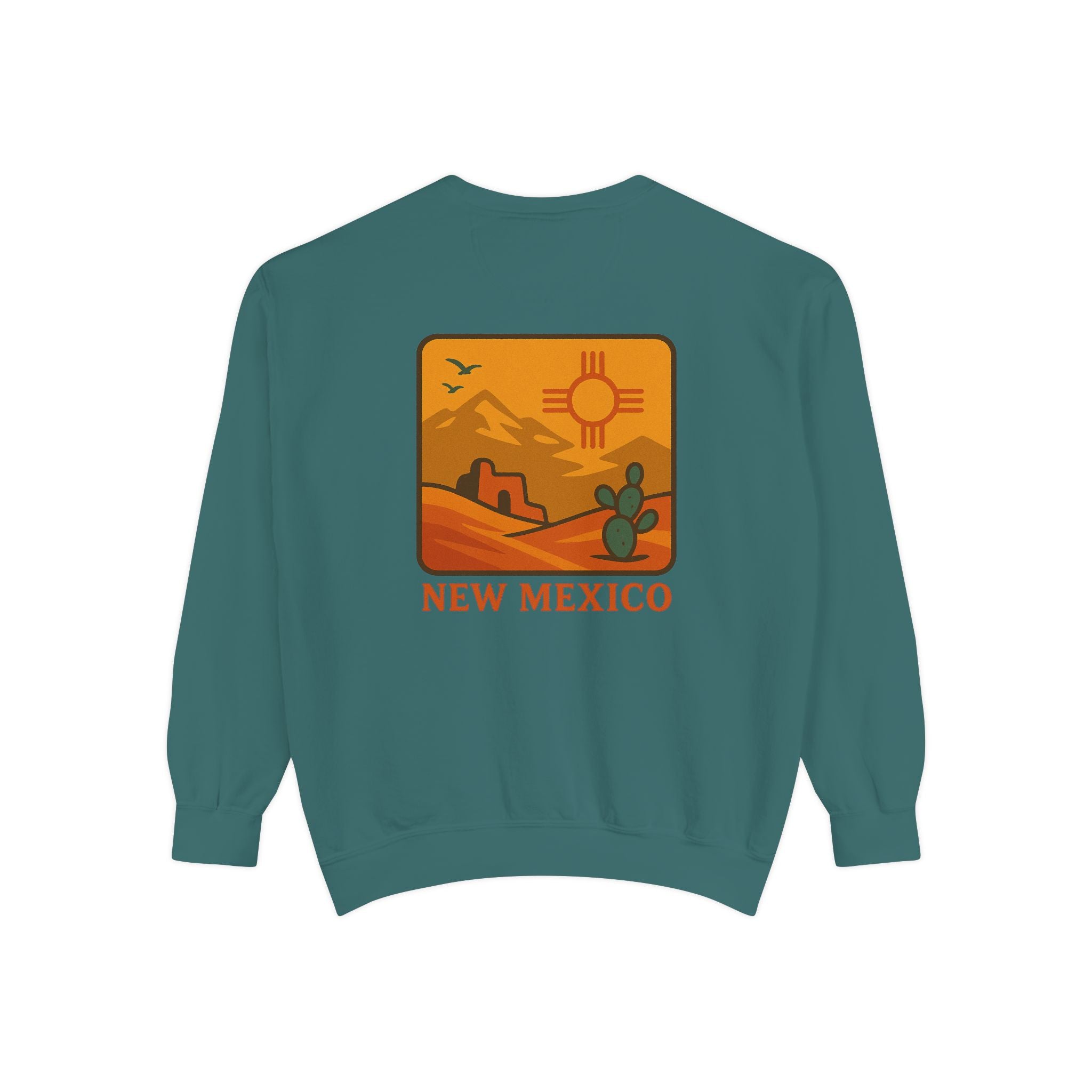 Desert Dreamers Unisex Sweatshirt - New Mexico Vibes, Travel Gift, Cozy Apparel, Cactus Chic, Retro Southwest Style
