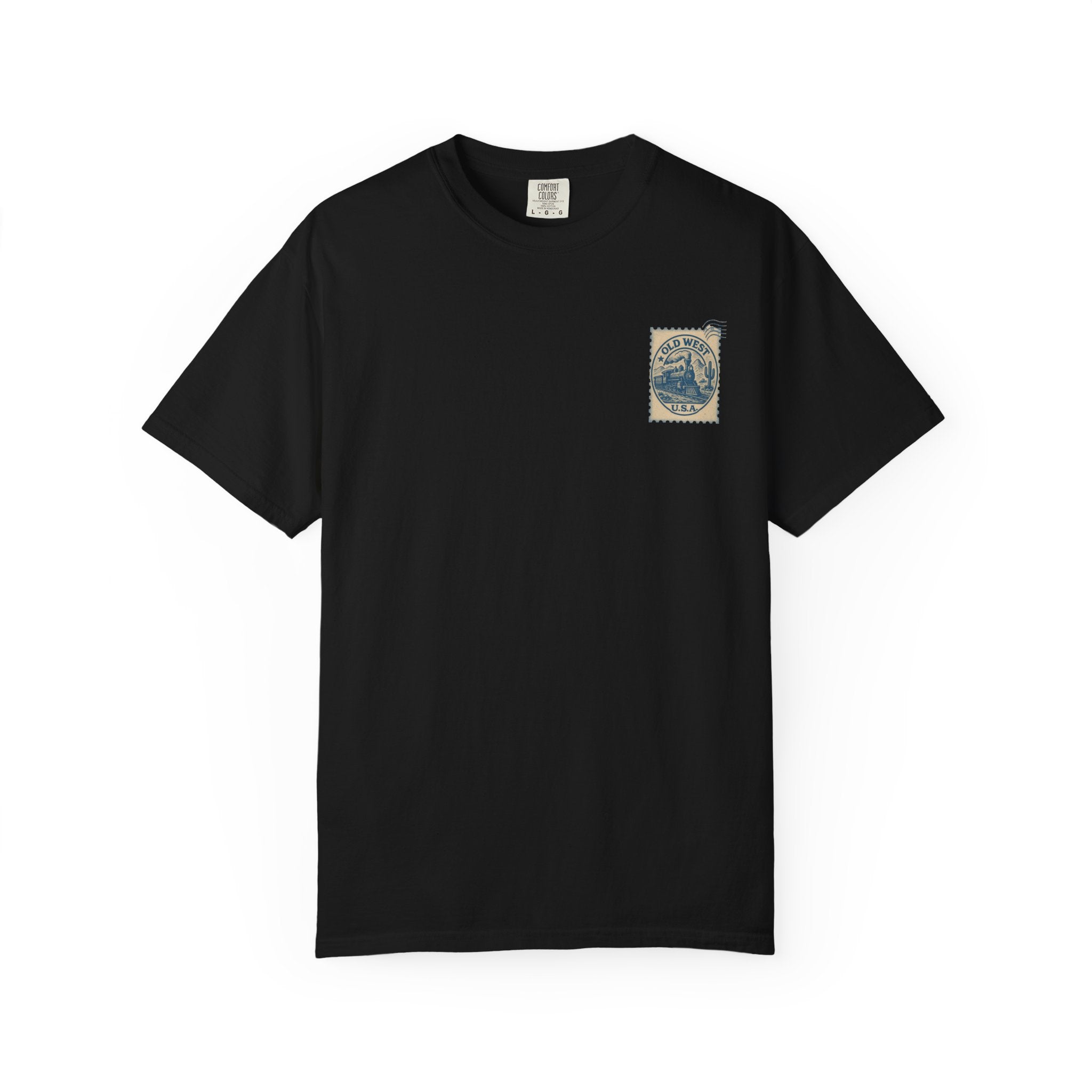 Vintage Old West Graphic Tee, Unisex Retro T-Shirt, Train Lover Gift, Western Style Shirt, Travel Themed Apparel, Adventure Wear