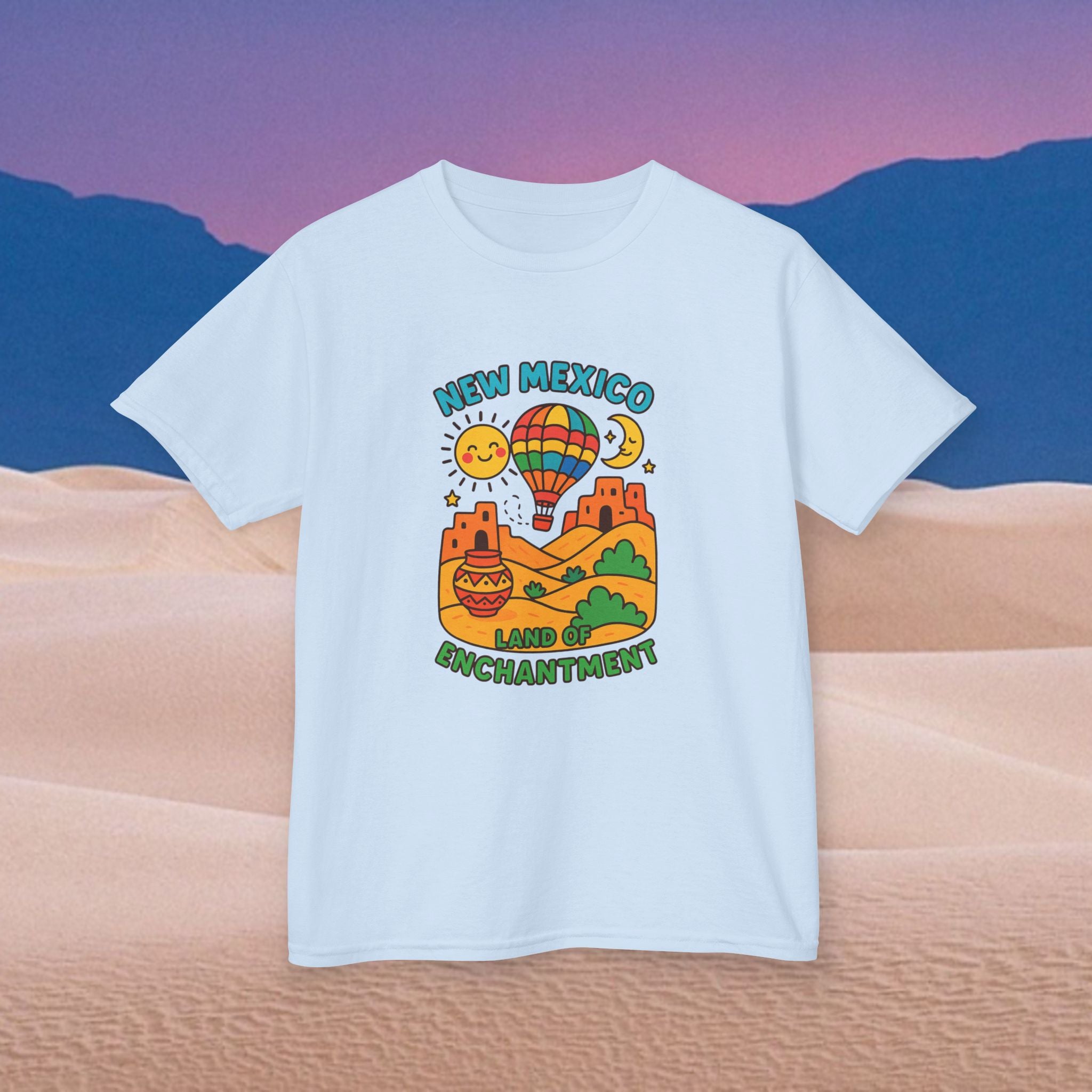 New Mexico Kids Tee, Fun Kids T-Shirt, Adventure Shirt for Children