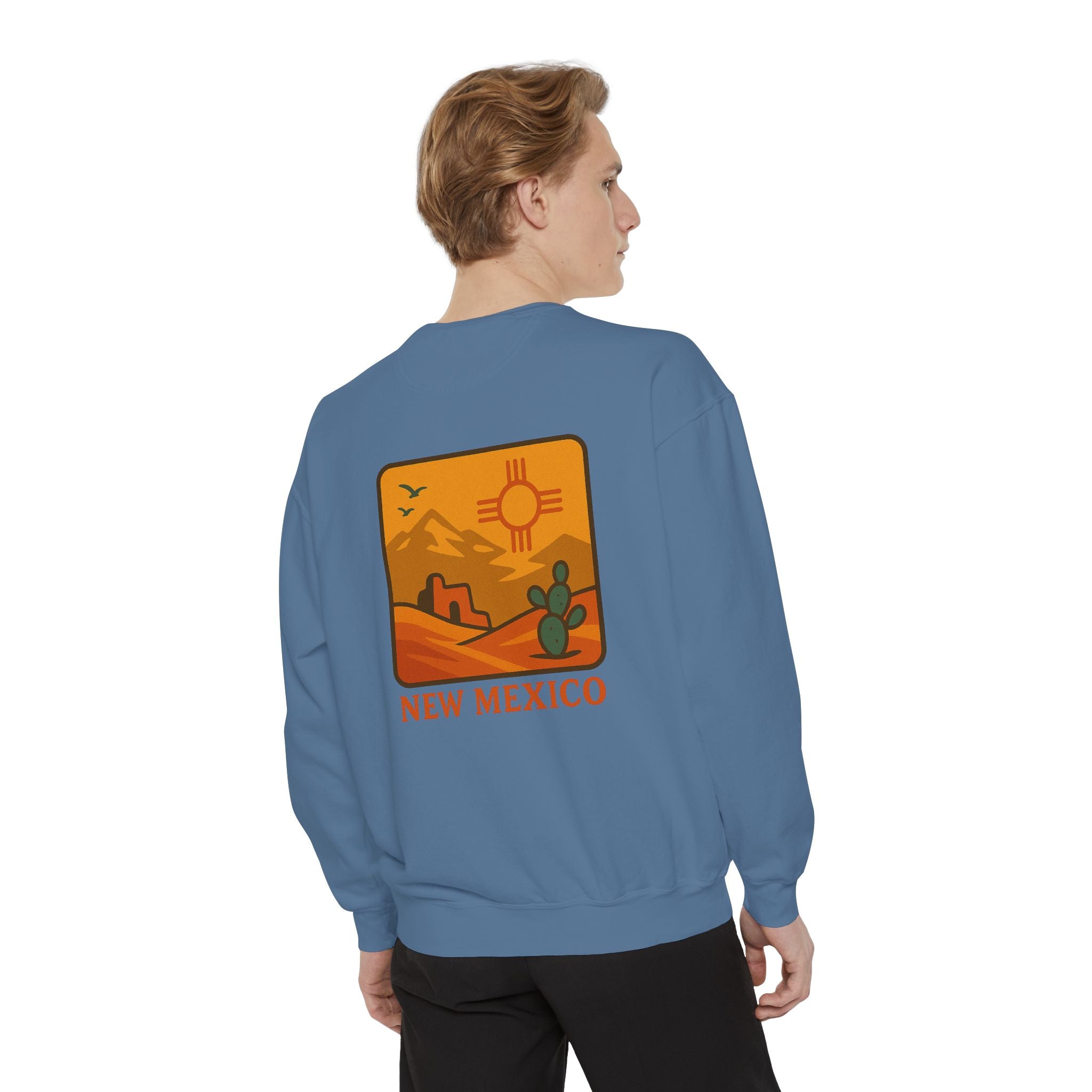 Desert Dreamers Unisex Sweatshirt - New Mexico Vibes, Travel Gift, Cozy Apparel, Cactus Chic, Retro Southwest Style