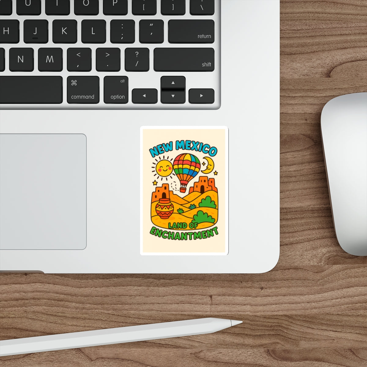 New Mexico Land of Enchantment Die-Cut Stickers, Vibrant Travel Stickers, Fun Decor, Gift for Adventurers, Kid-Friendly Art