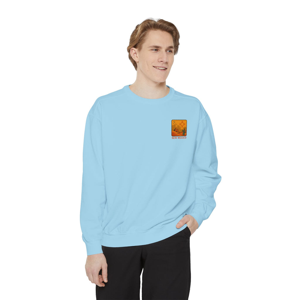 Desert Dreamers Unisex Sweatshirt - New Mexico Vibes, Travel Gift, Cozy Apparel, Cactus Chic, Retro Southwest Style