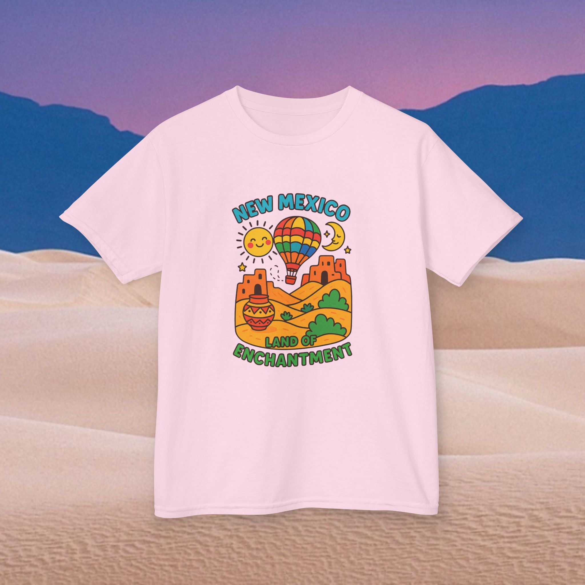 New Mexico Kids Tee, Fun Kids T-Shirt, Adventure Shirt for Children