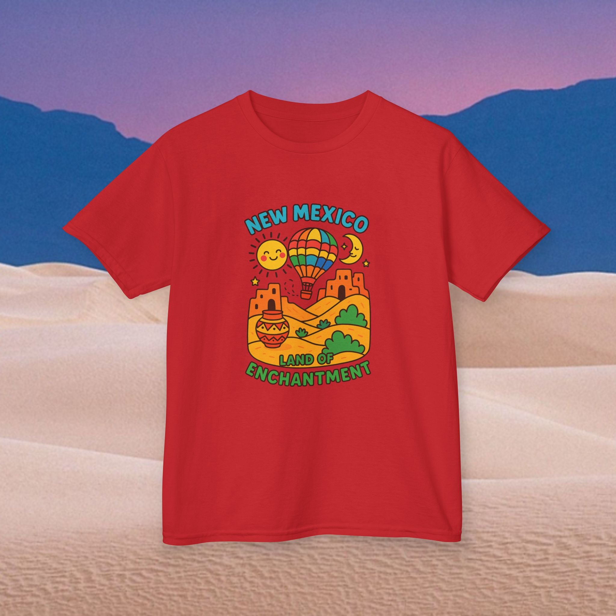 New Mexico Kids Tee, Fun Kids T-Shirt, Adventure Shirt for Children