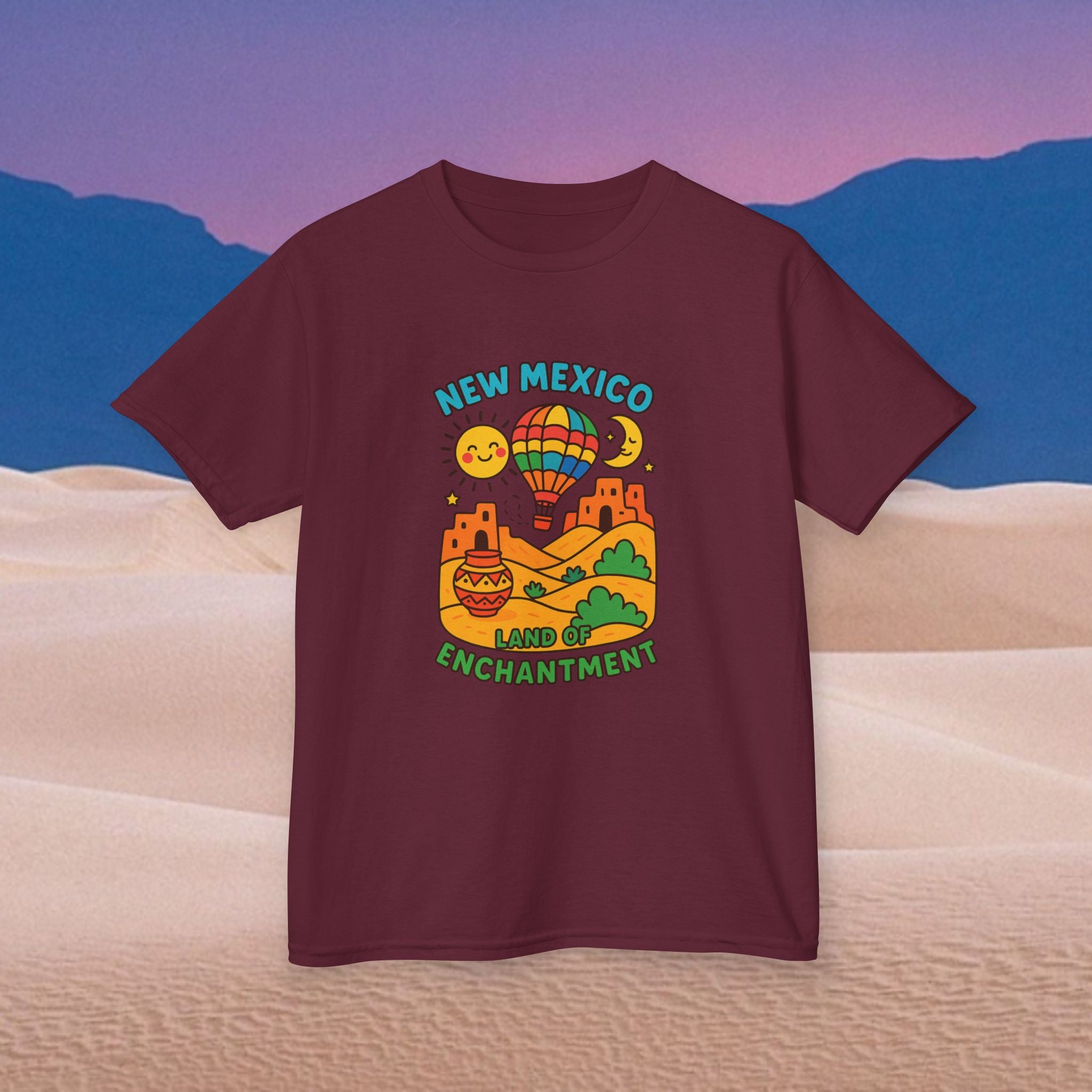 New Mexico Kids Tee, Fun Kids T-Shirt, Adventure Shirt for Children