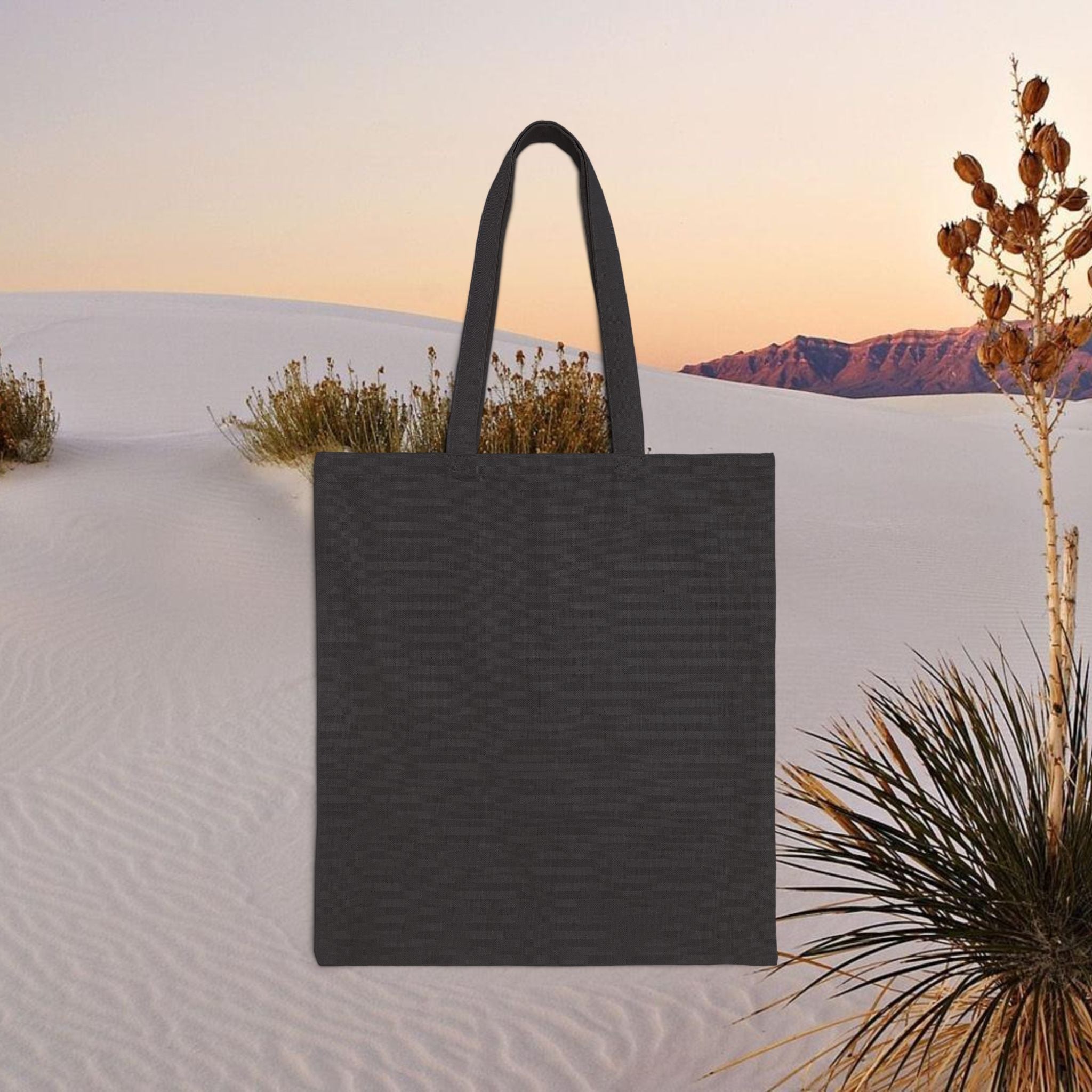 New Mexico Sunset Patch Tote Bag