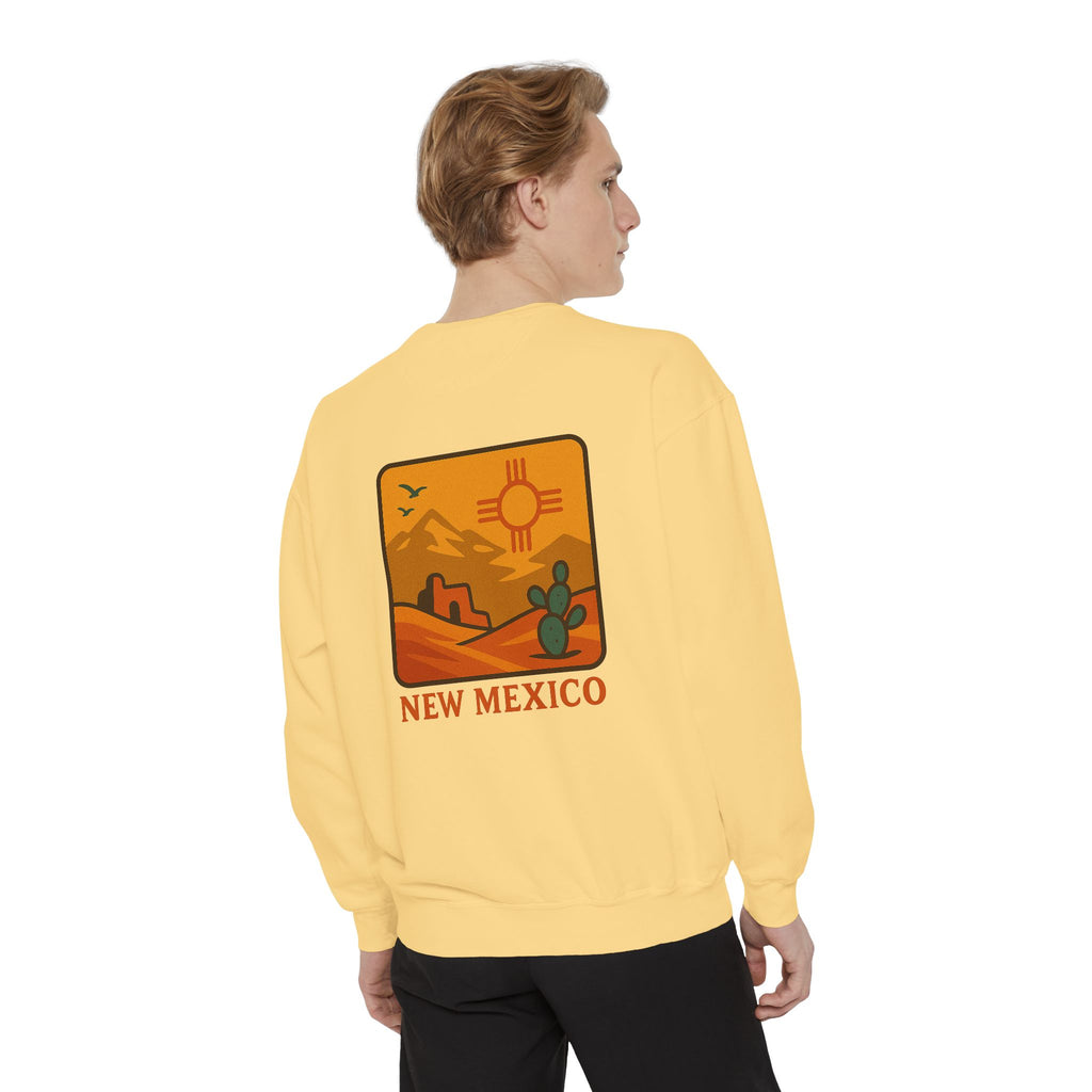 Desert Dreamers Unisex Sweatshirt - New Mexico Vibes, Travel Gift, Cozy Apparel, Cactus Chic, Retro Southwest Style