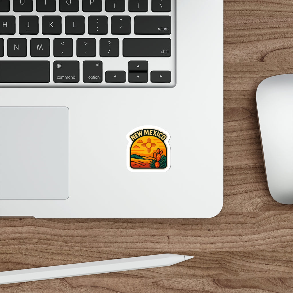 Vibrant New Mexico Die-Cut Stickers, New Mexico Sticker
