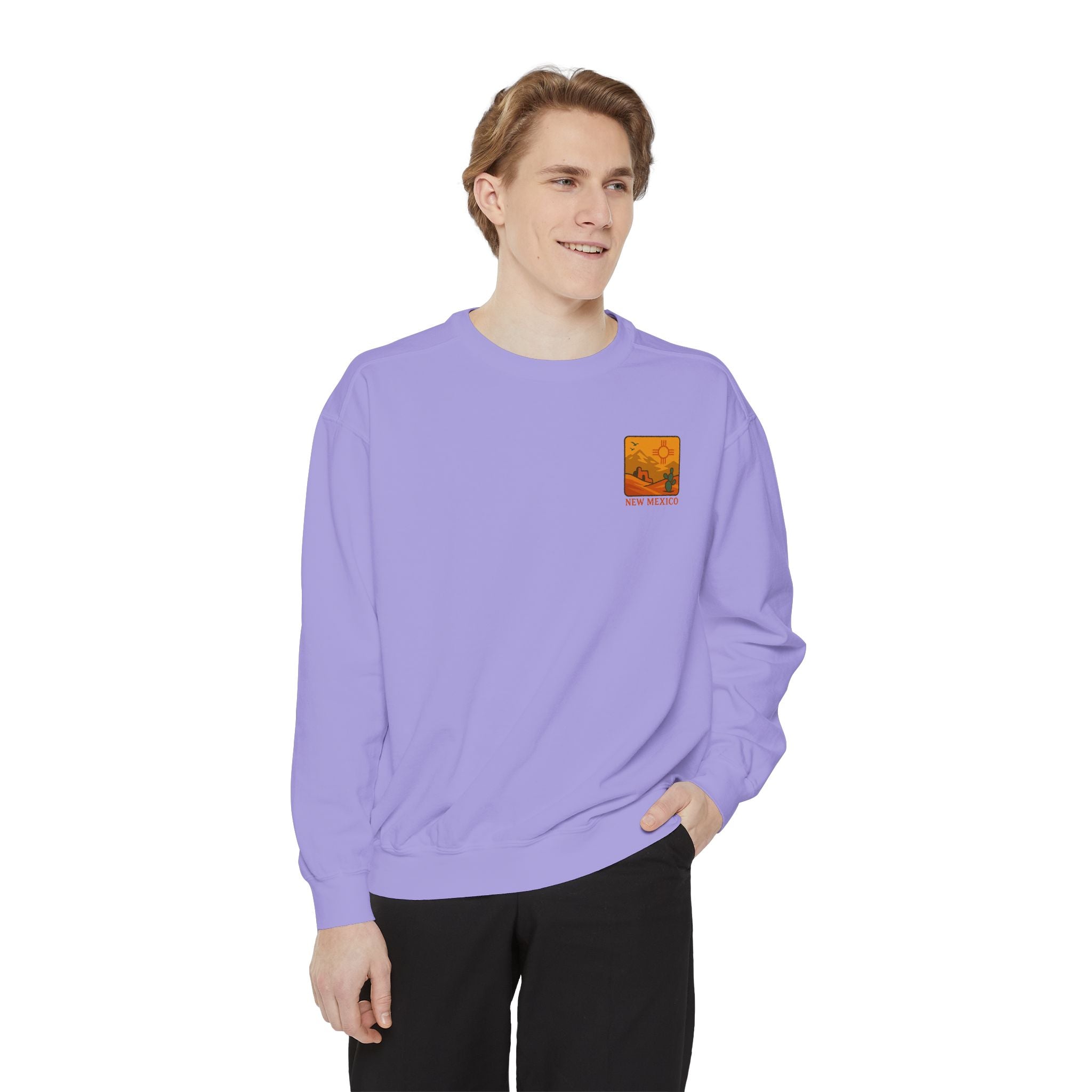 Desert Dreamers Unisex Sweatshirt - New Mexico Vibes, Travel Gift, Cozy Apparel, Cactus Chic, Retro Southwest Style