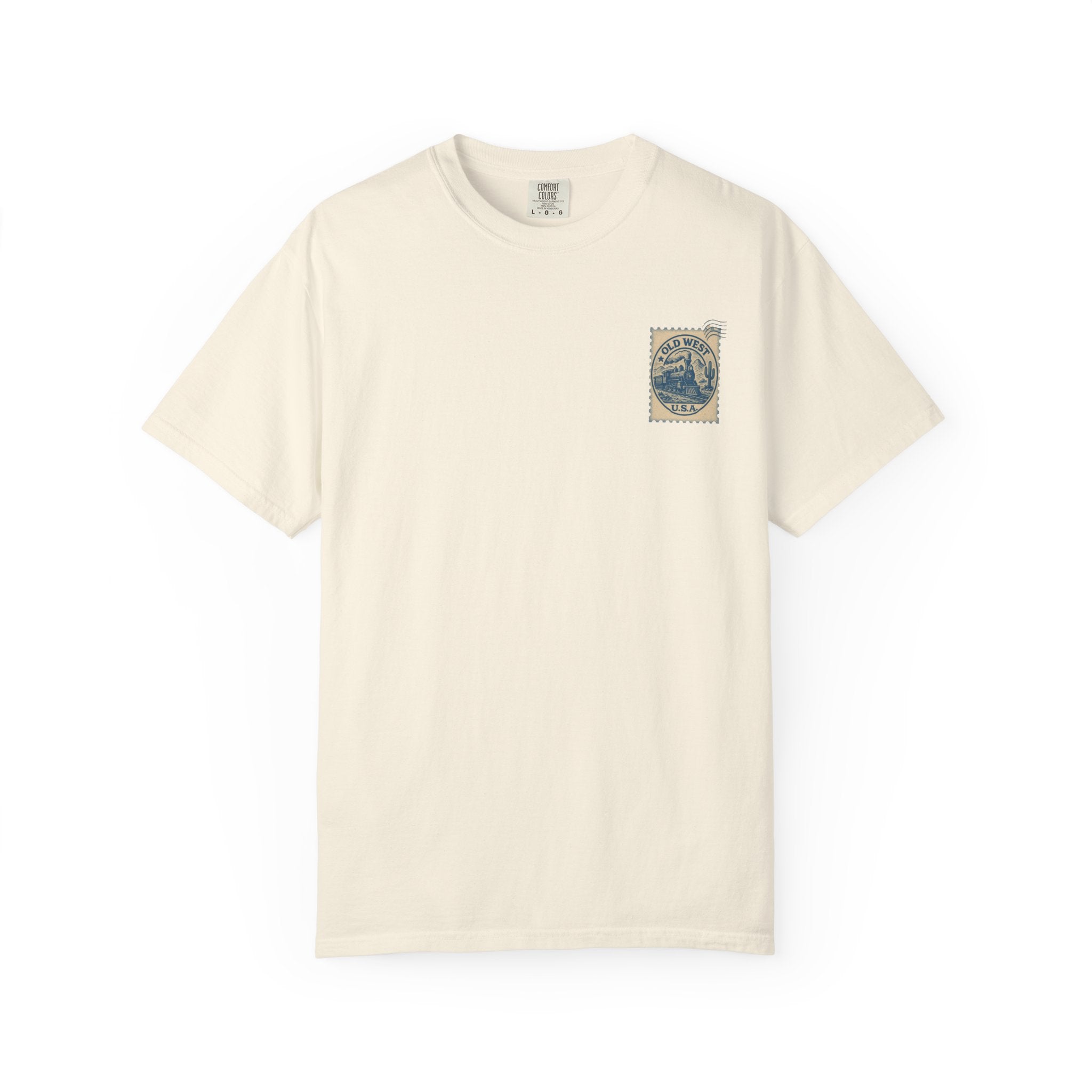 Vintage Old West Graphic Tee, Unisex Retro T-Shirt, Train Lover Gift, Western Style Shirt, Travel Themed Apparel, Adventure Wear