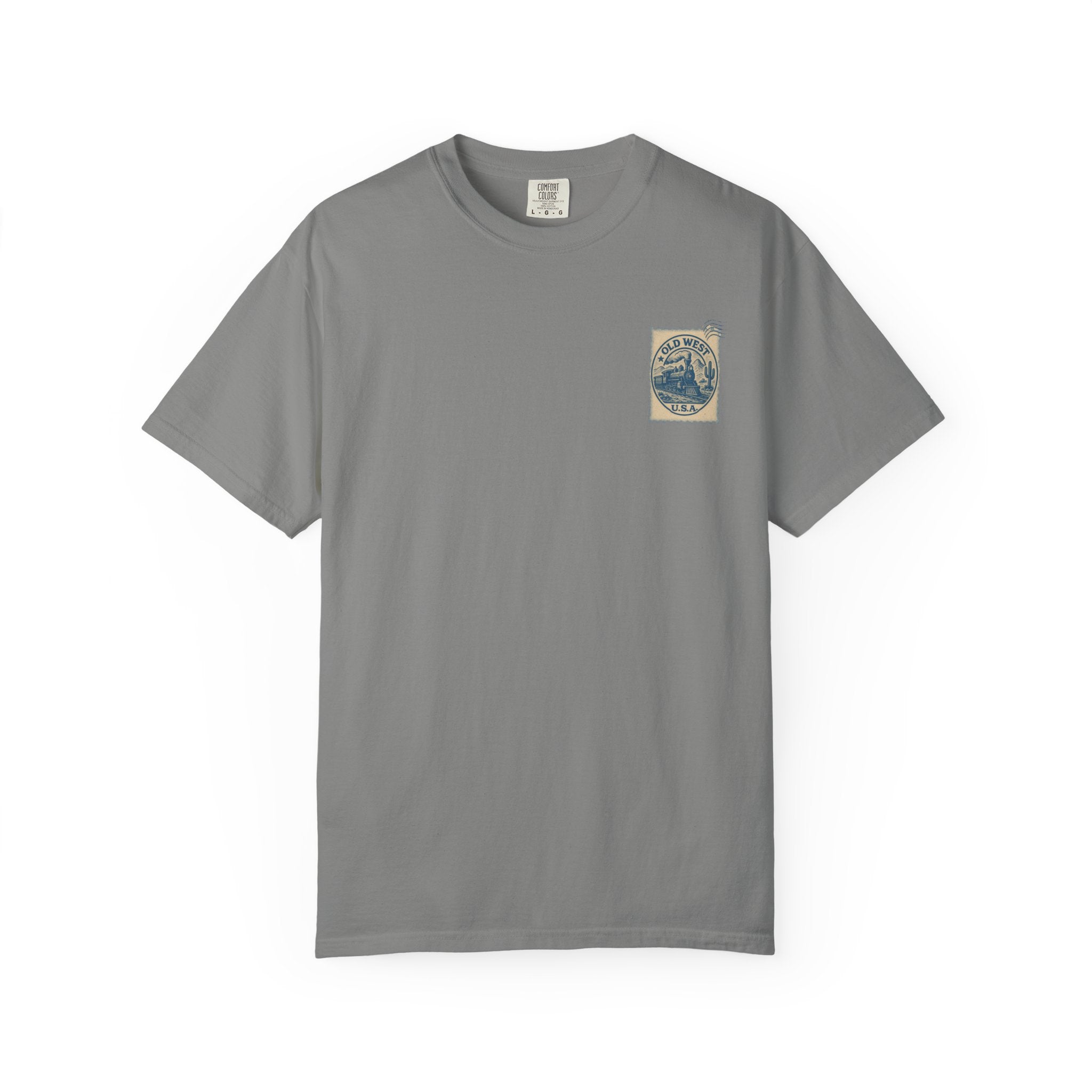 Vintage Old West Graphic Tee, Unisex Retro T-Shirt, Train Lover Gift, Western Style Shirt, Travel Themed Apparel, Adventure Wear