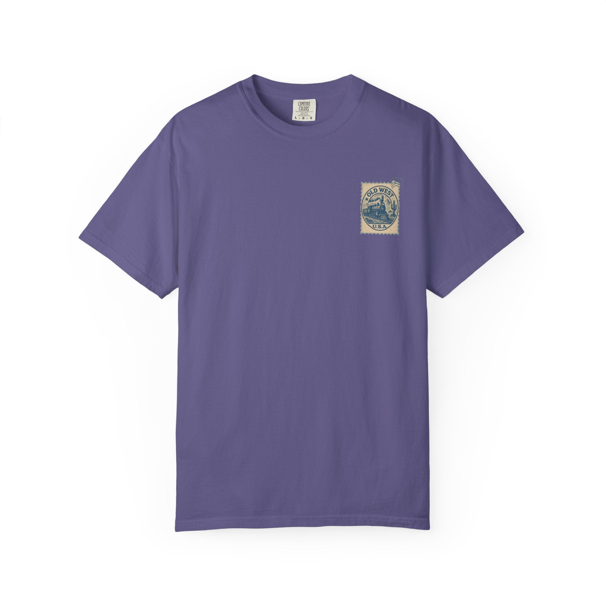 Vintage Old West Graphic Tee, Unisex Retro T-Shirt, Train Lover Gift, Western Style Shirt, Travel Themed Apparel, Adventure Wear