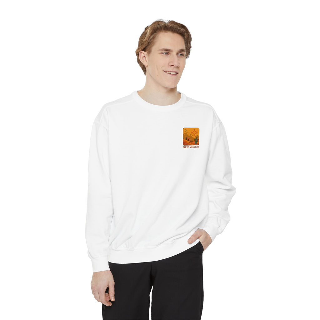 Desert Dreamers Unisex Sweatshirt - New Mexico Vibes, Travel Gift, Cozy Apparel, Cactus Chic, Retro Southwest Style