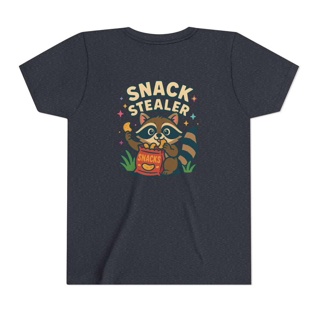 Raccoon Youth Tee featuring 'Snack Stealer' Raccoon Design