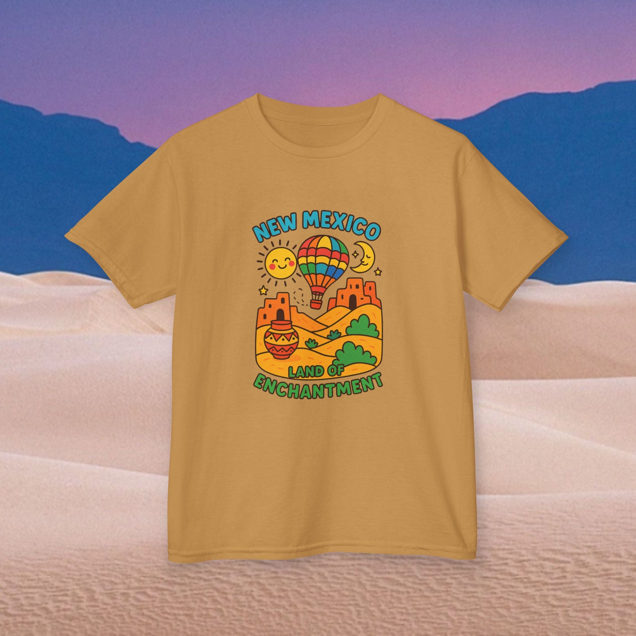 New Mexico Kids Tee, Fun Kids T-Shirt, Adventure Shirt for Children