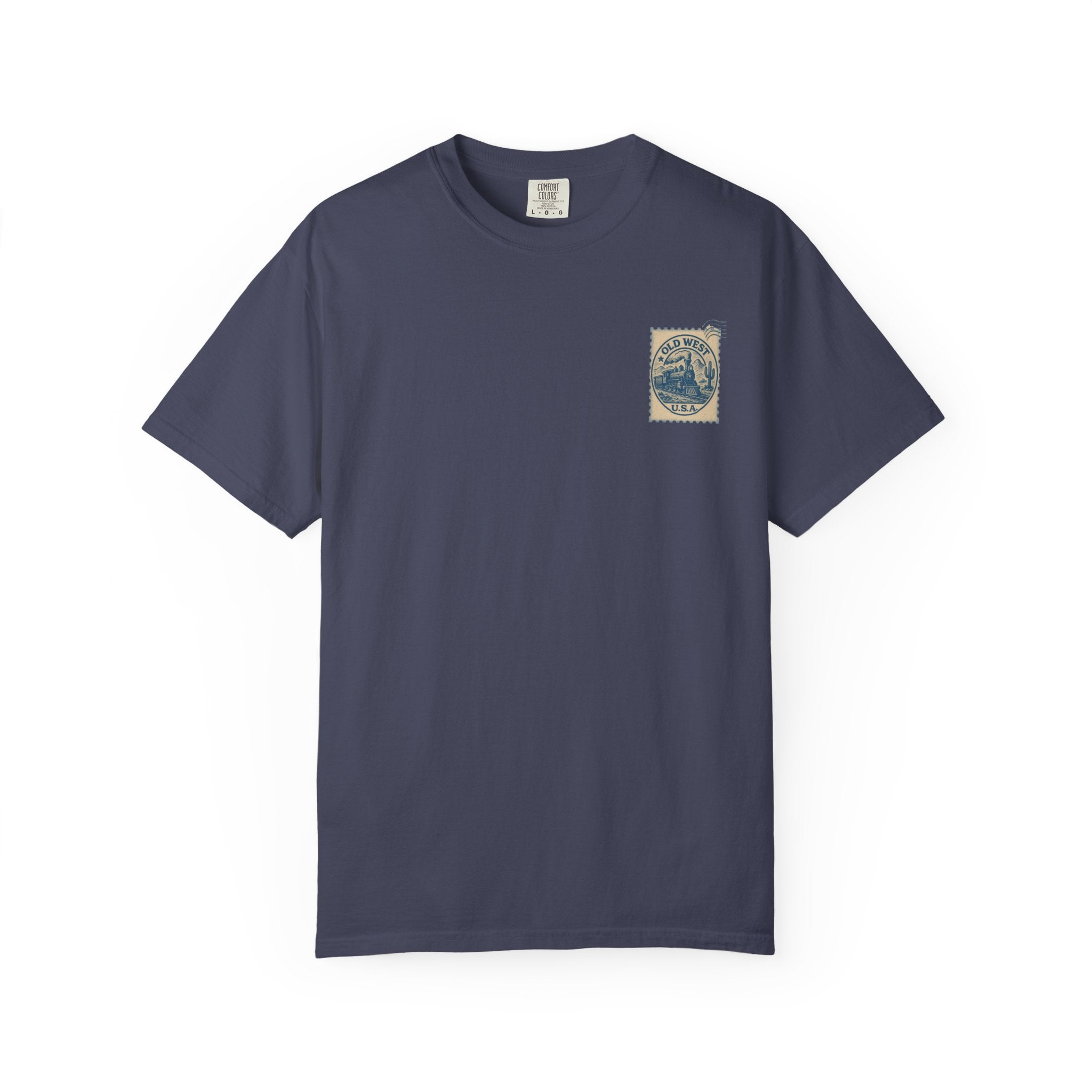 Vintage Old West Graphic Tee, Unisex Retro T-Shirt, Train Lover Gift, Western Style Shirt, Travel Themed Apparel, Adventure Wear