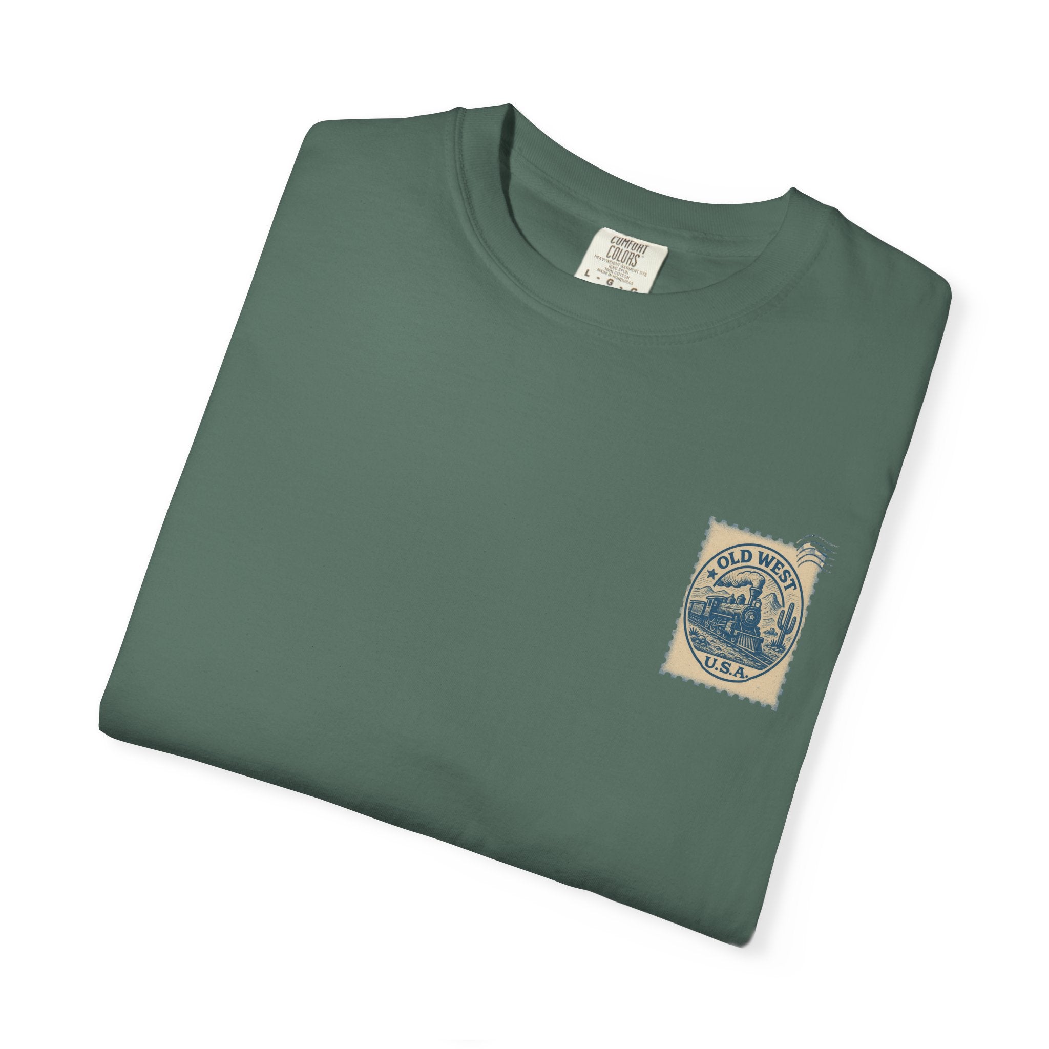 Vintage Old West Graphic Tee, Unisex Retro T-Shirt, Train Lover Gift, Western Style Shirt, Travel Themed Apparel, Adventure Wear
