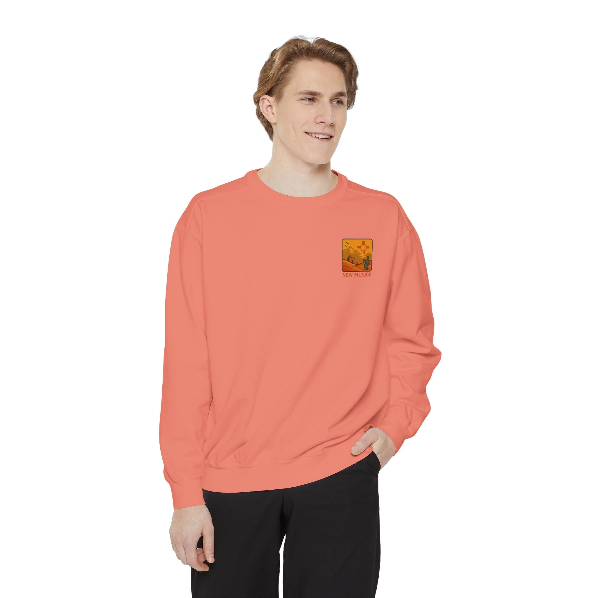Desert Dreamers Unisex Sweatshirt - New Mexico Vibes, Travel Gift, Cozy Apparel, Cactus Chic, Retro Southwest Style