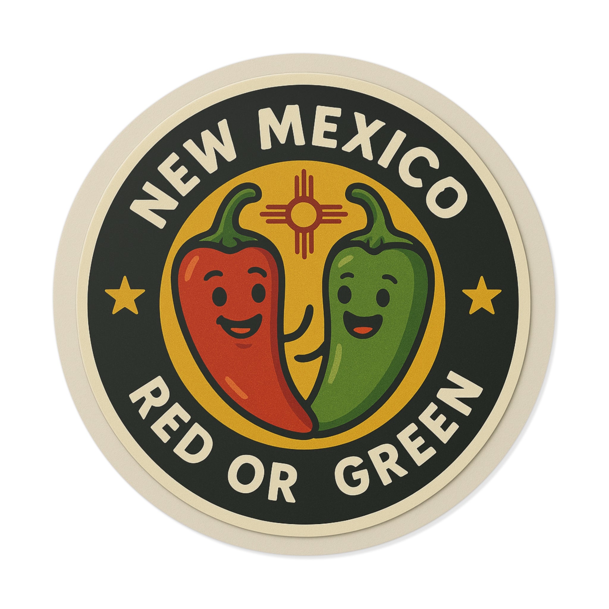 New Mexico Red Chili sticker, New Mexico, Green Chile