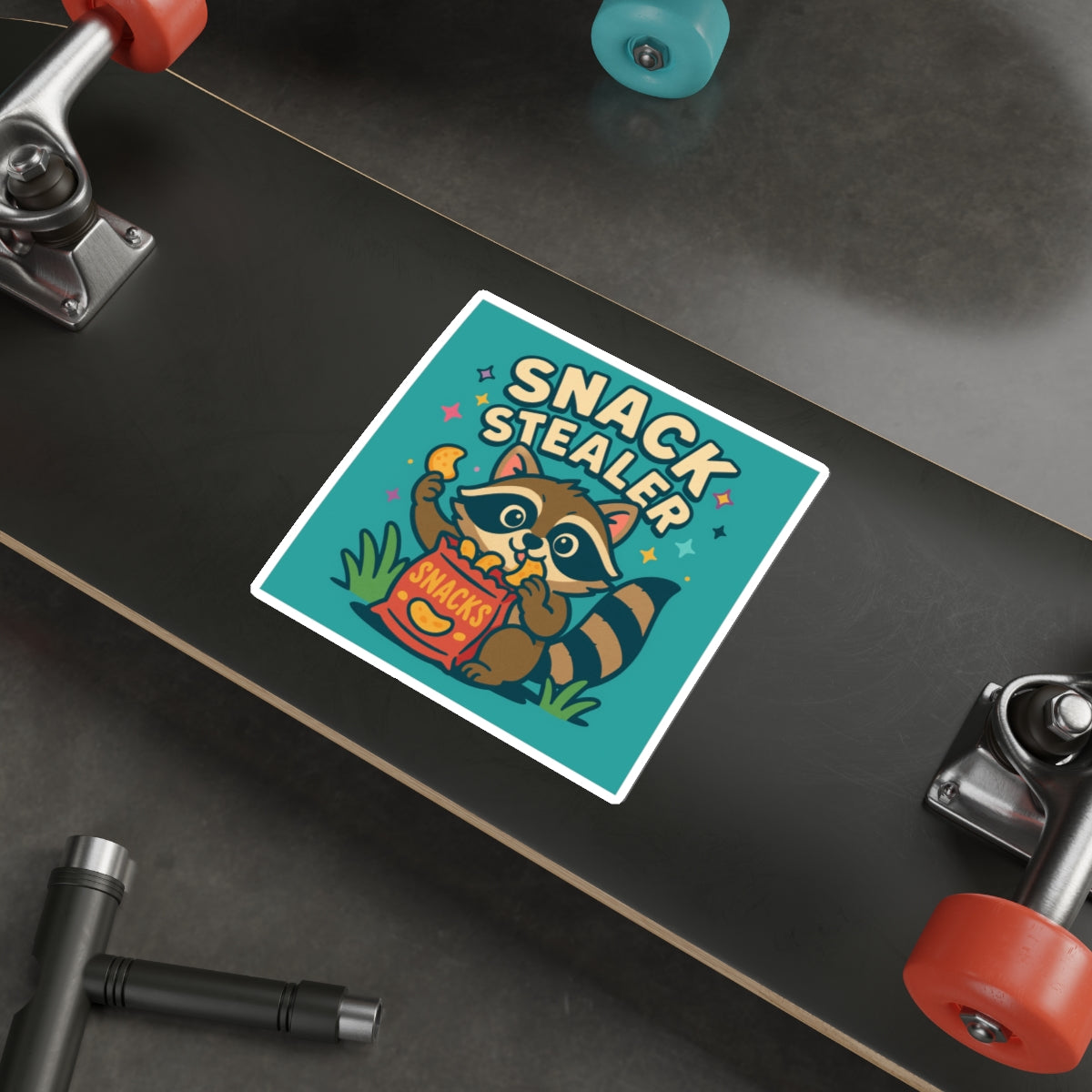 Racoon Sticker for Laptops, Water Bottles, Journals, Kids Gifts...