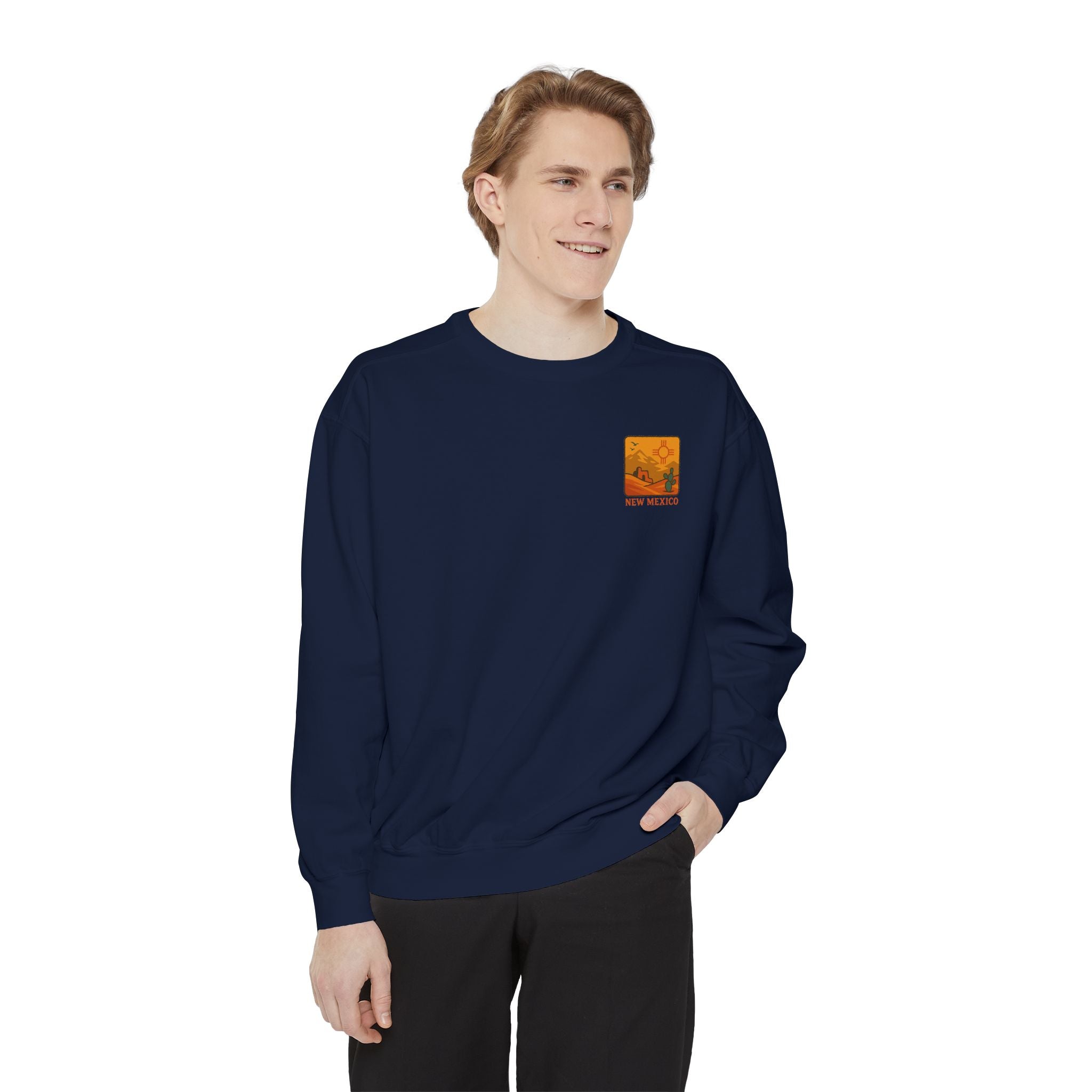 Desert Dreamers Unisex Sweatshirt - New Mexico Vibes, Travel Gift, Cozy Apparel, Cactus Chic, Retro Southwest Style