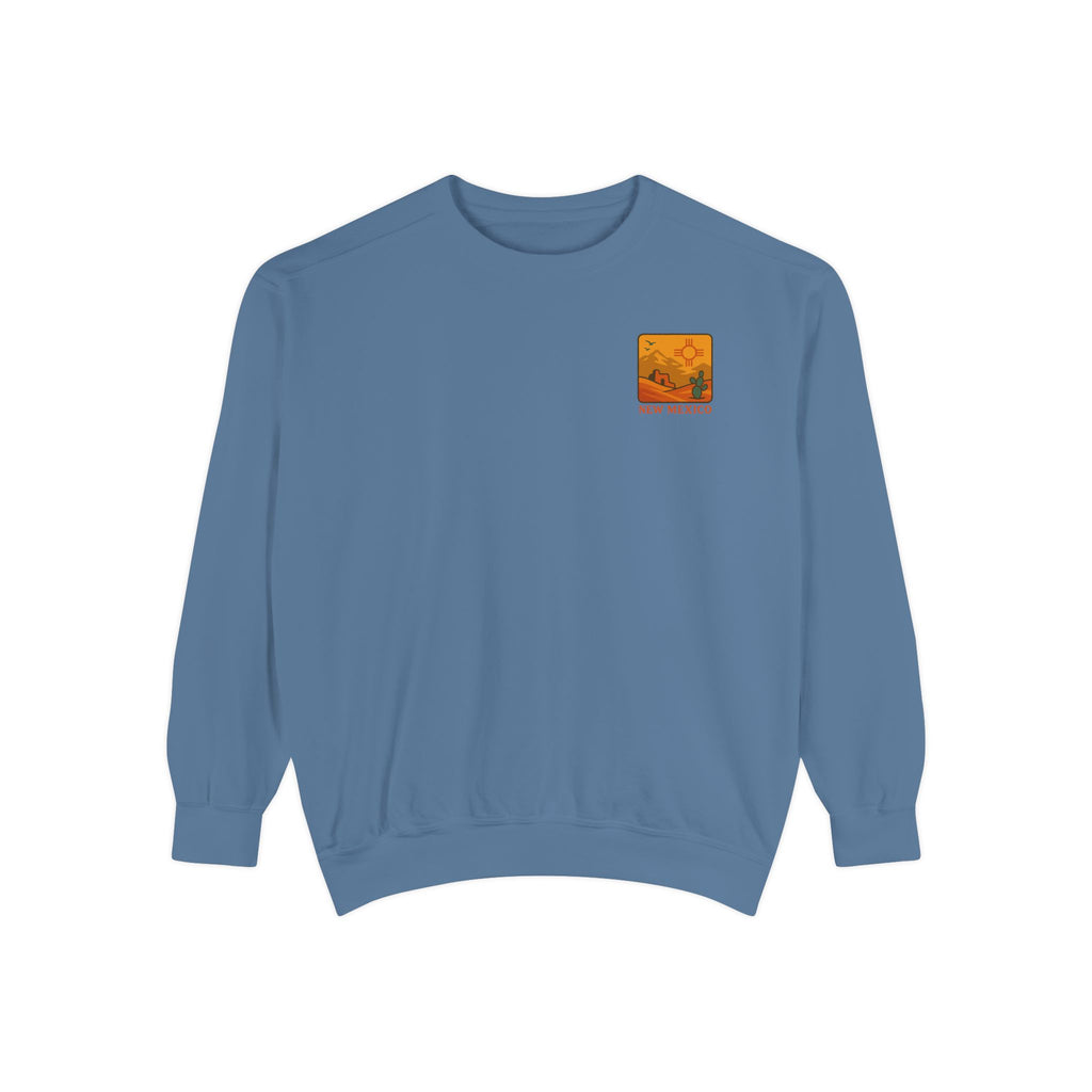 Desert Dreamers Unisex Sweatshirt - New Mexico Vibes, Travel Gift, Cozy Apparel, Cactus Chic, Retro Southwest Style