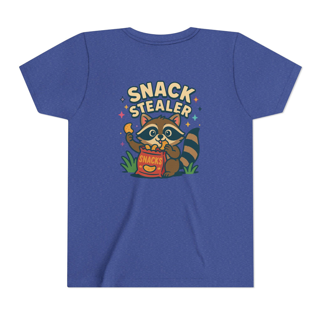 Raccoon Youth Tee featuring 'Snack Stealer' Raccoon Design