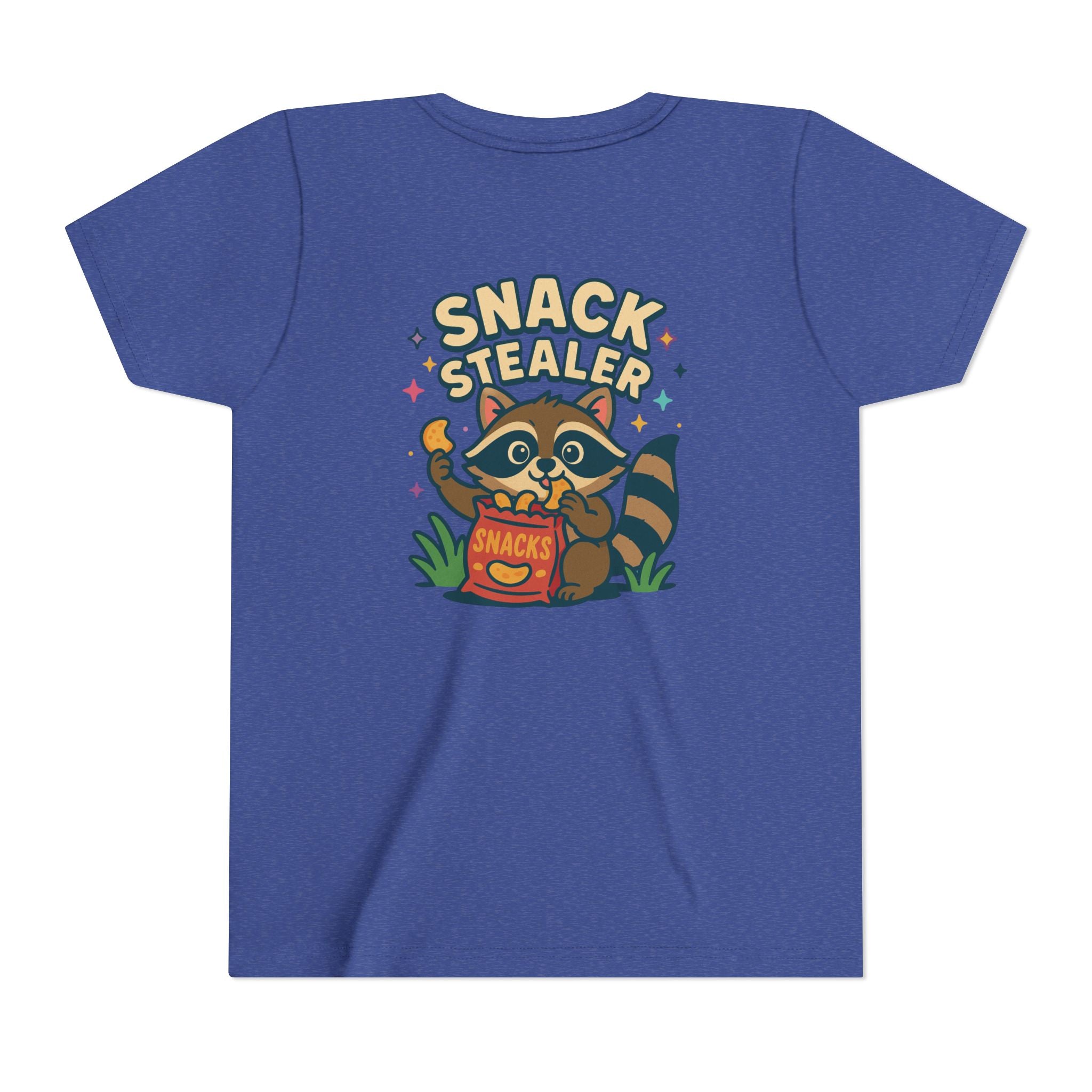 Raccoon Youth Tee featuring 'Snack Stealer' Raccoon Design