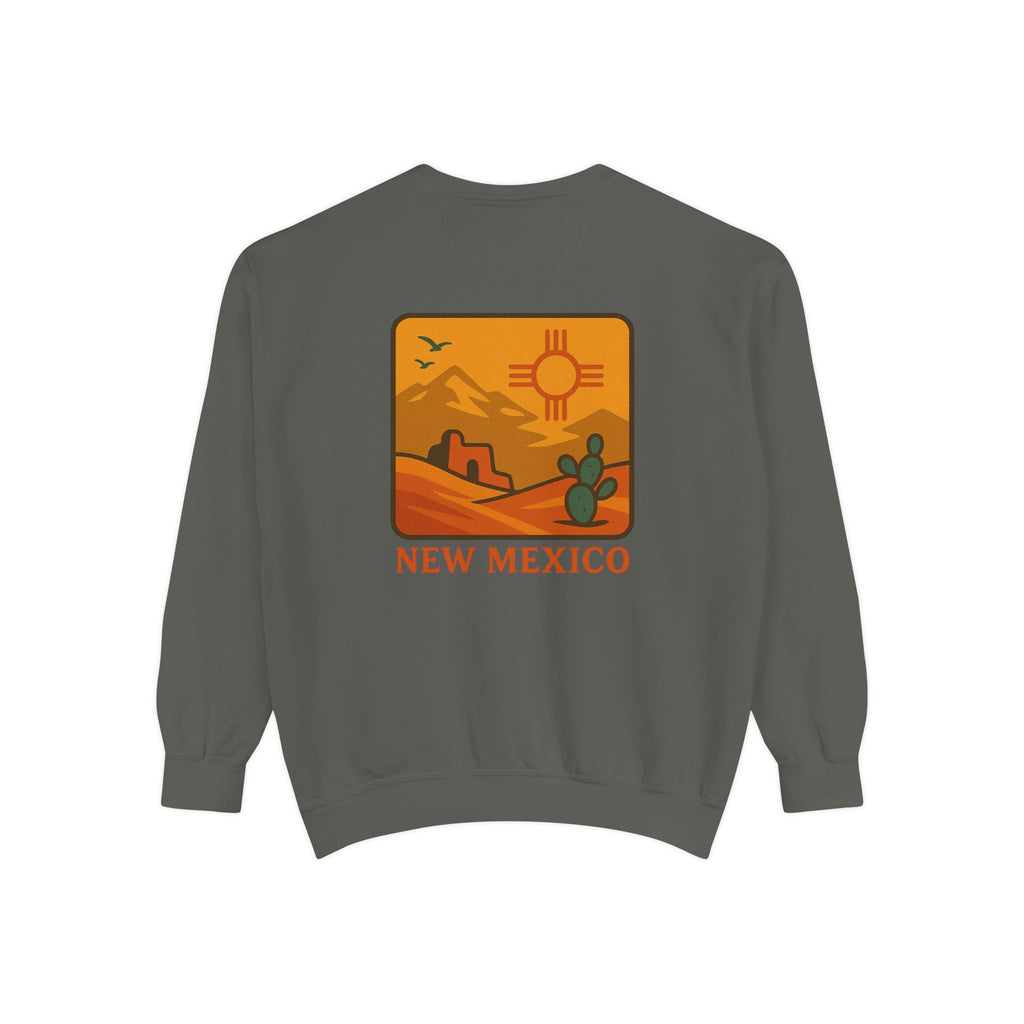 Desert Dreamers Unisex Sweatshirt - New Mexico Vibes, Travel Gift, Cozy Apparel, Cactus Chic, Retro Southwest Style