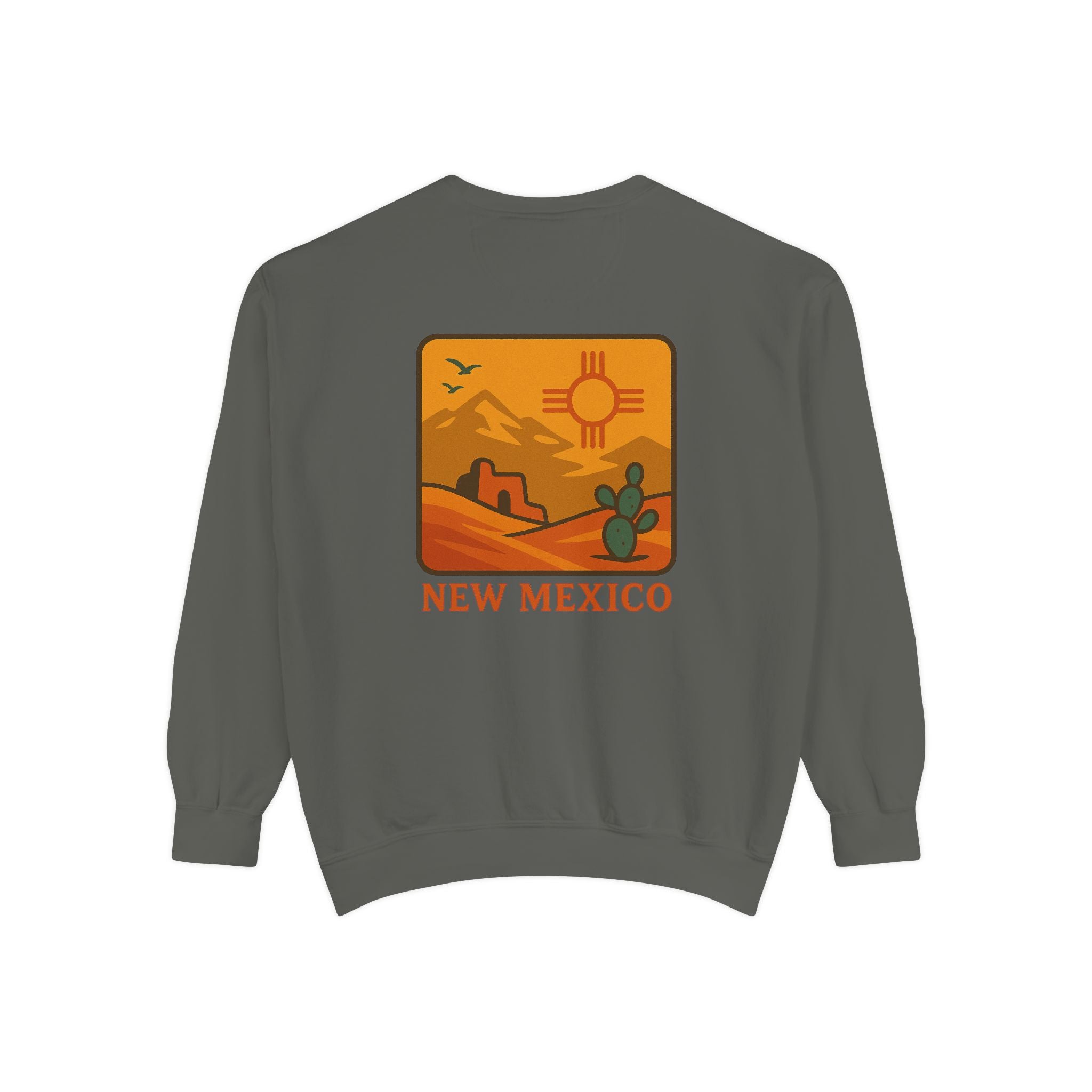 Desert Dreamers Unisex Sweatshirt - New Mexico Vibes, Travel Gift, Cozy Apparel, Cactus Chic, Retro Southwest Style
