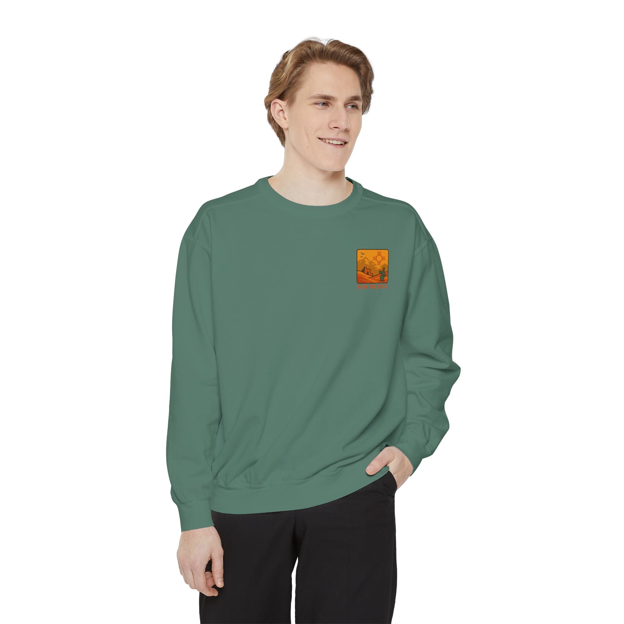 Desert Dreamers Unisex Sweatshirt - New Mexico Vibes, Travel Gift, Cozy Apparel, Cactus Chic, Retro Southwest Style