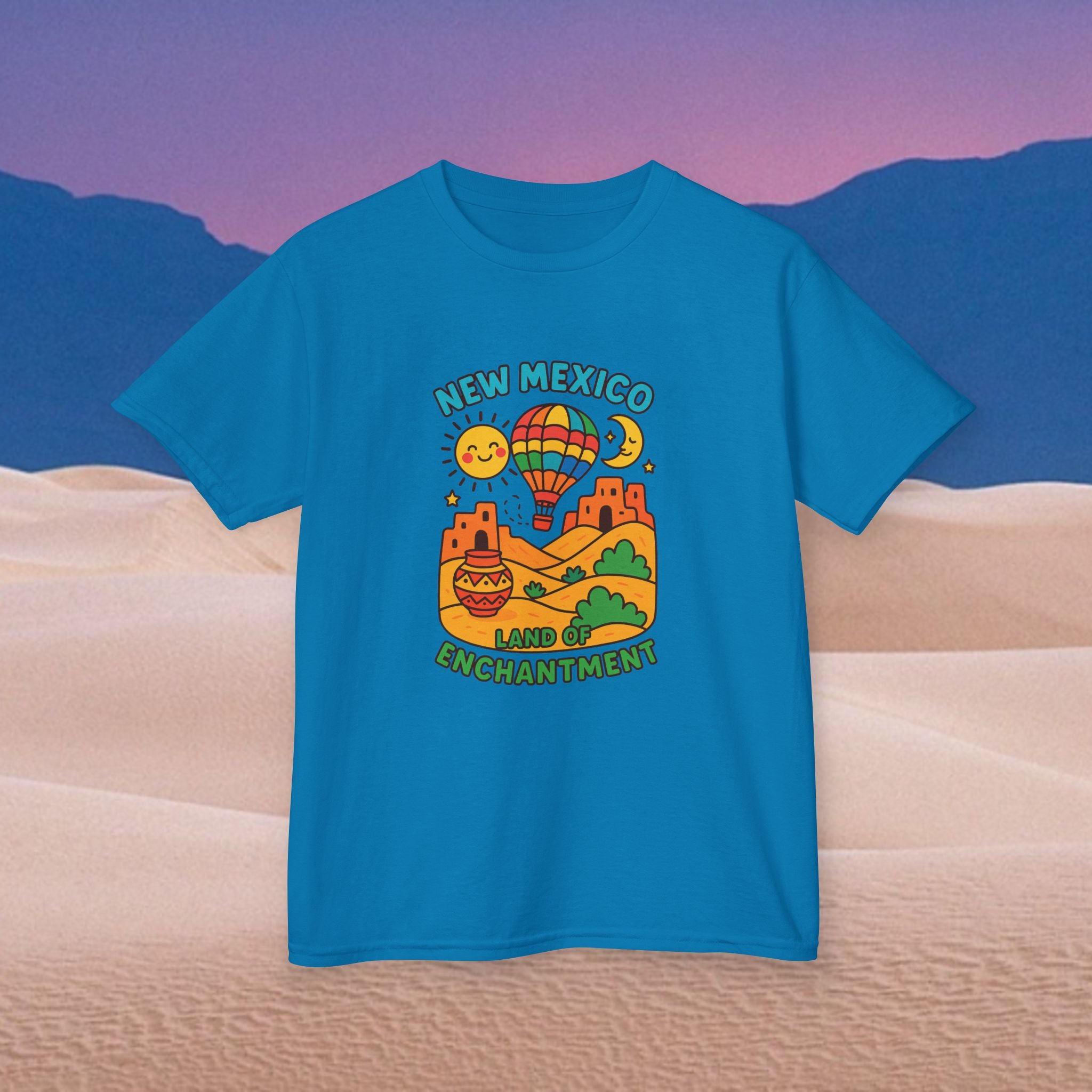 New Mexico Kids Tee, Fun Kids T-Shirt, Adventure Shirt for Children