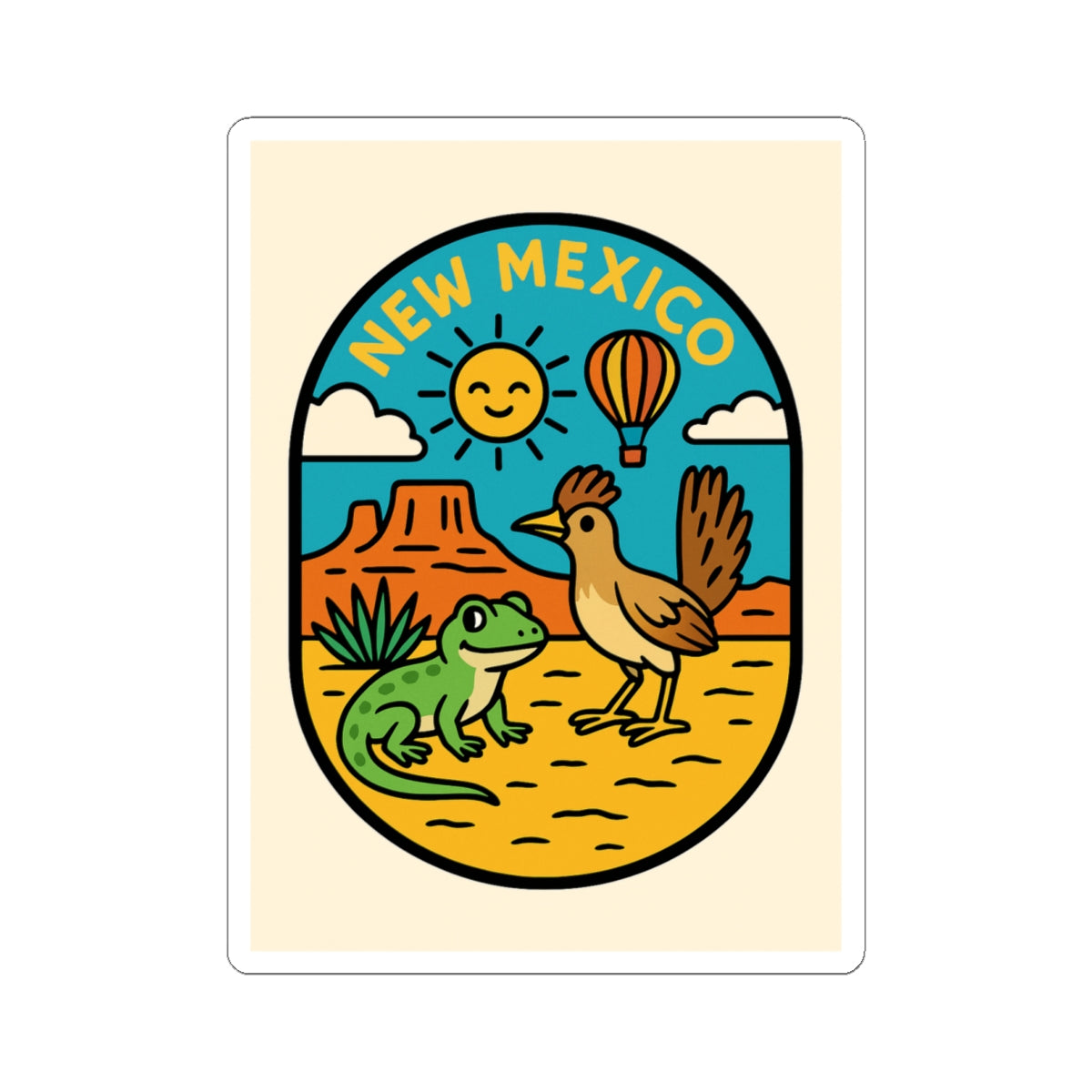 New Mexico Southwestern Wildlife Sticker